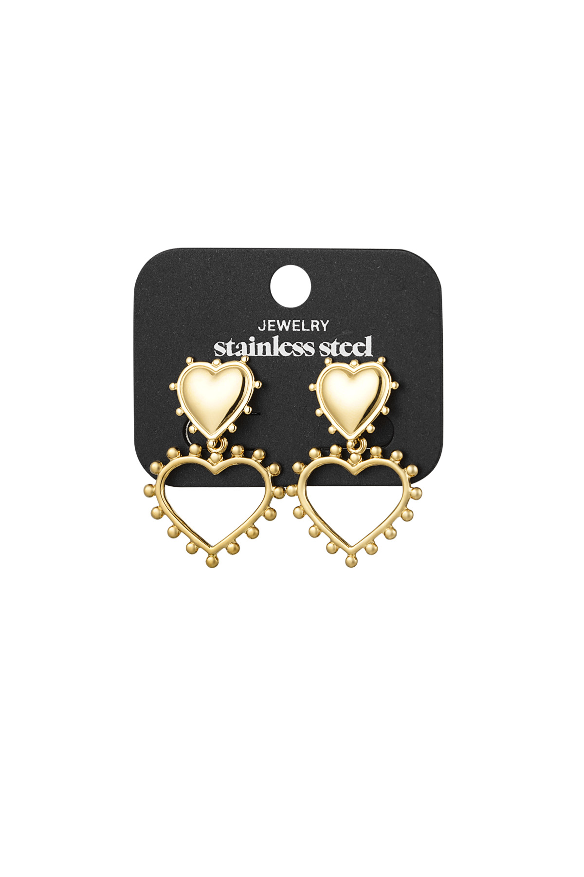pendientes corazones abiertos Imagen3