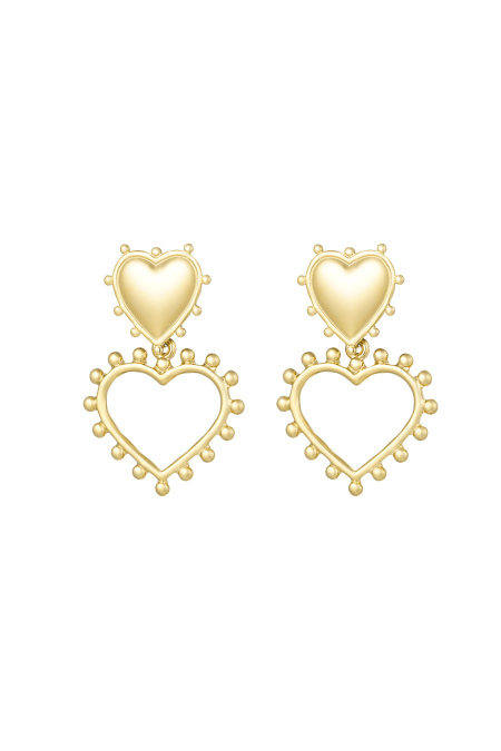 Open Hearts Earrings