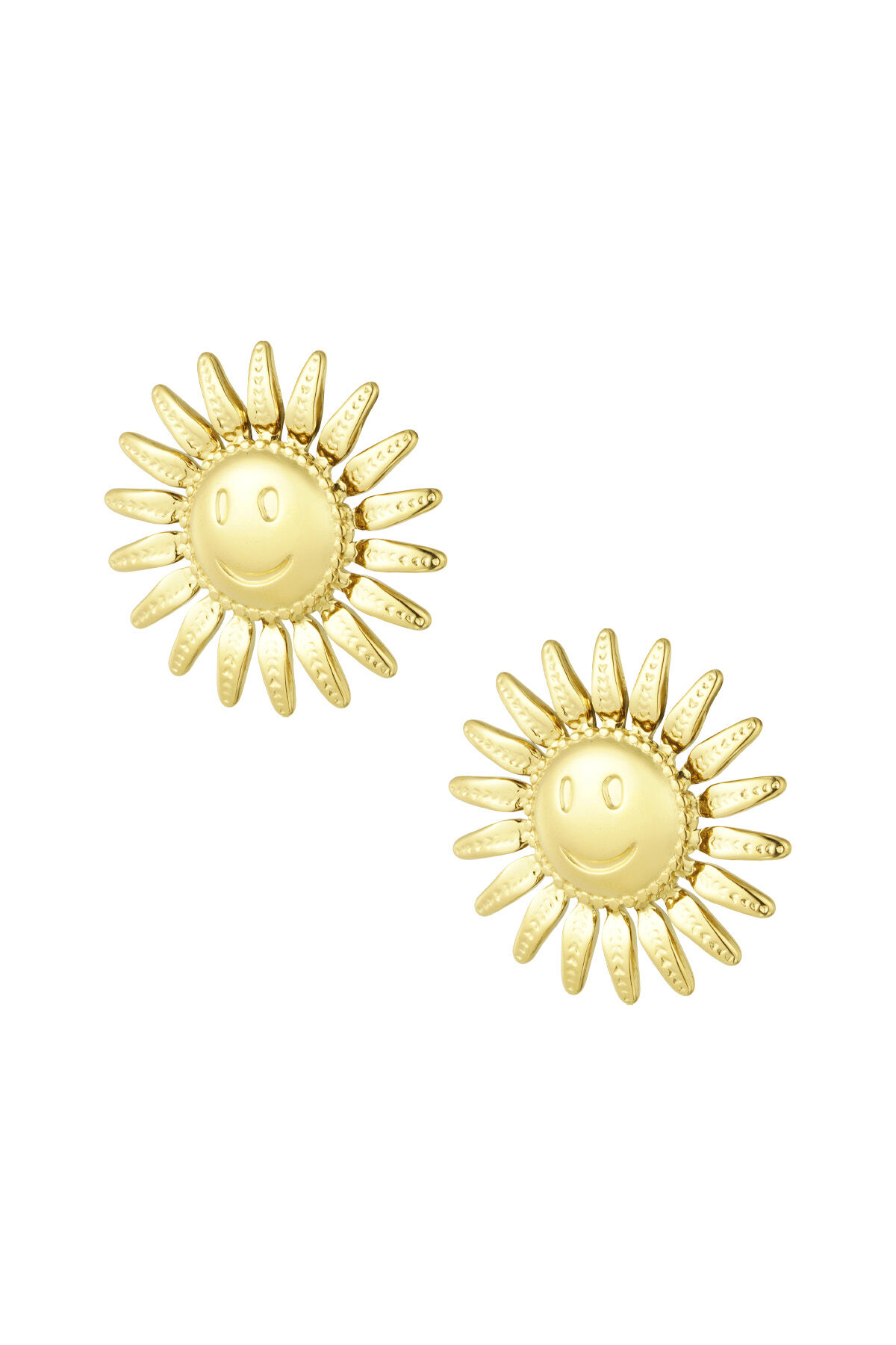 orecchini sole sorridente