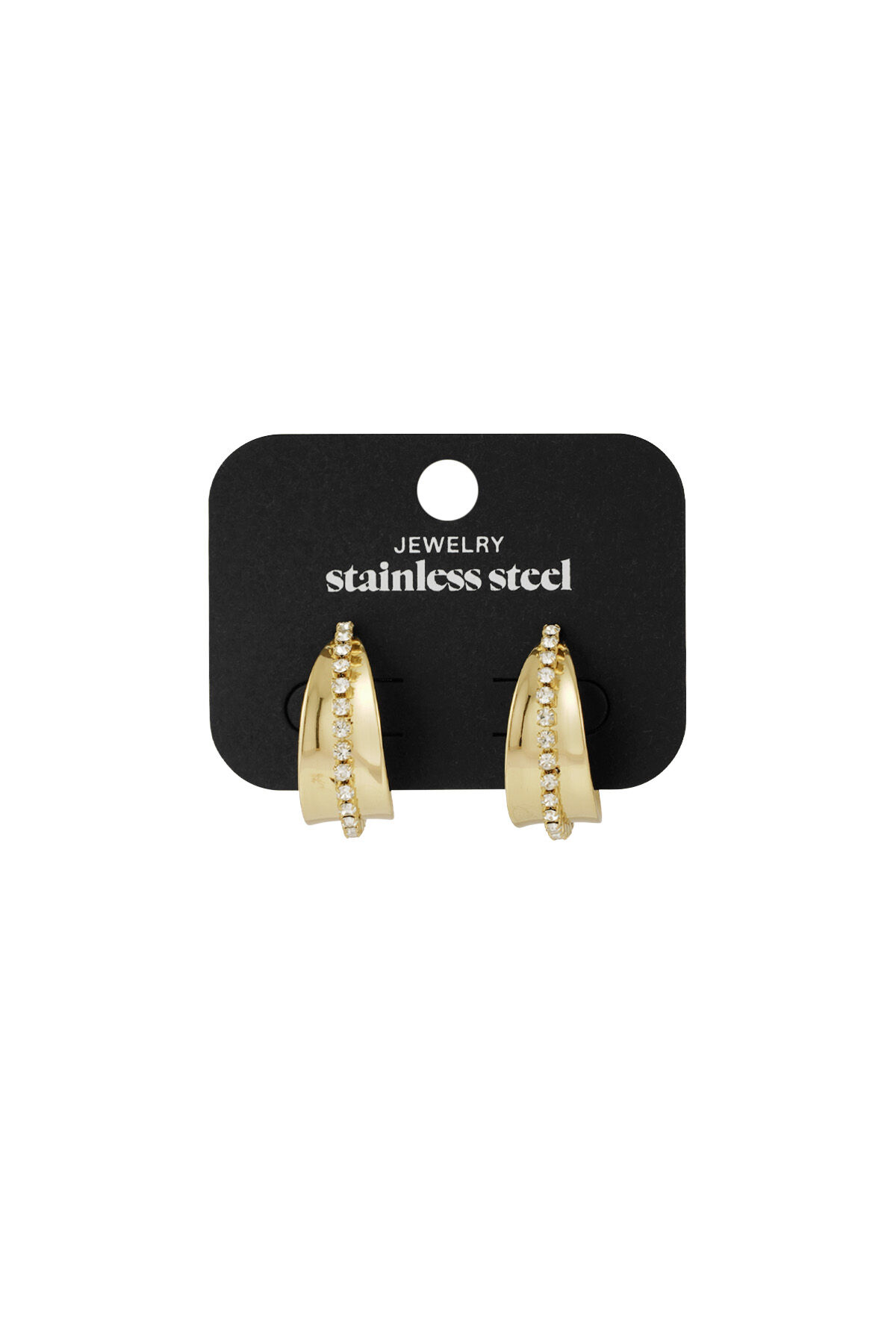 boucles d'oreilles créoles sparkle & shine Image3