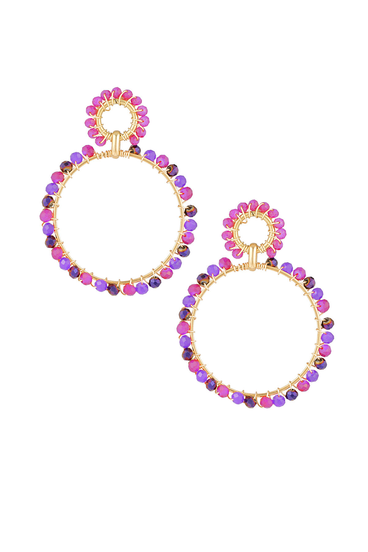 Circle Of Colours Earrings