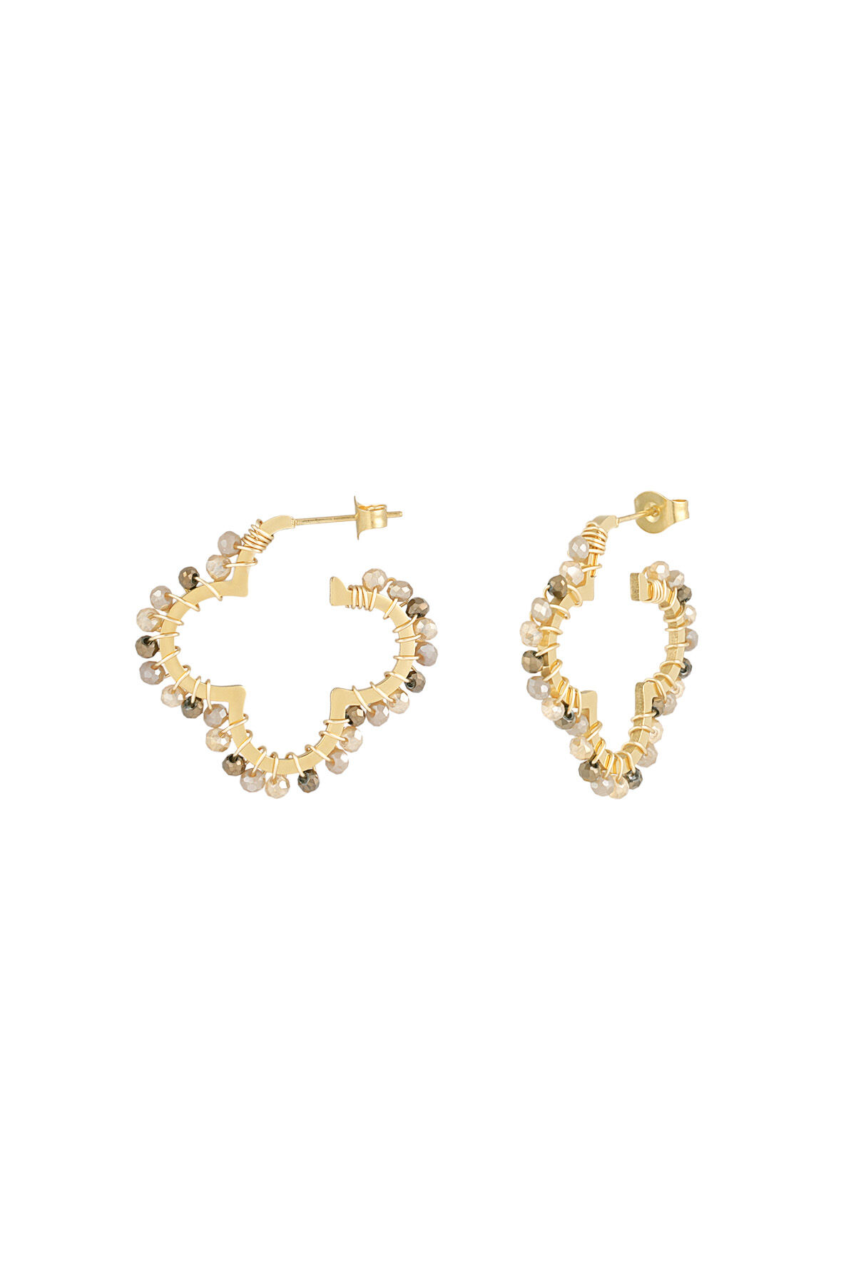 Clover Beads oorbellen