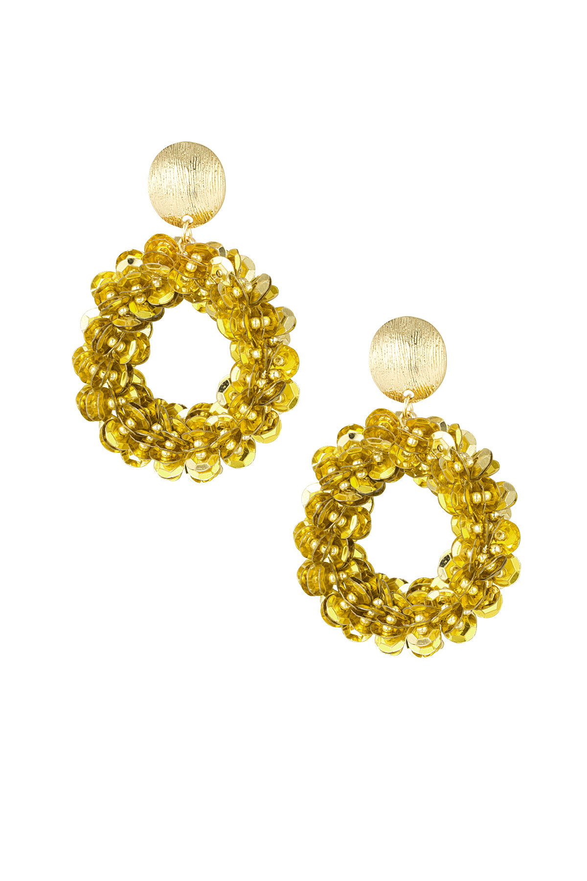 sequin spark earrings 2