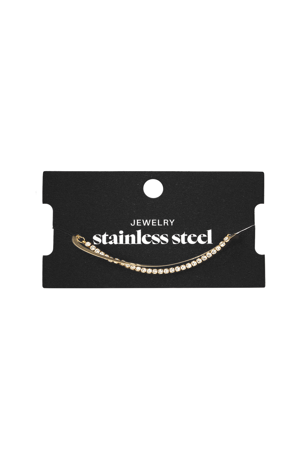 bracciale doppio con diamanti Immagine3