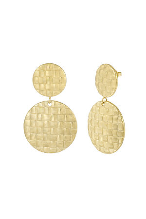 orecchini textured rounds h5