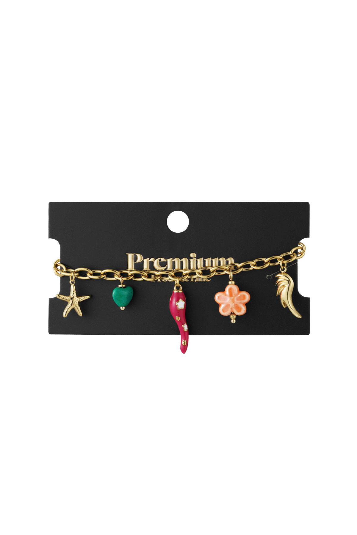 festive beads bracelet