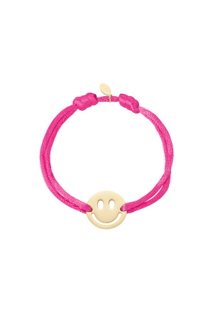 Pulsera De Satén Con Smiley h5 
