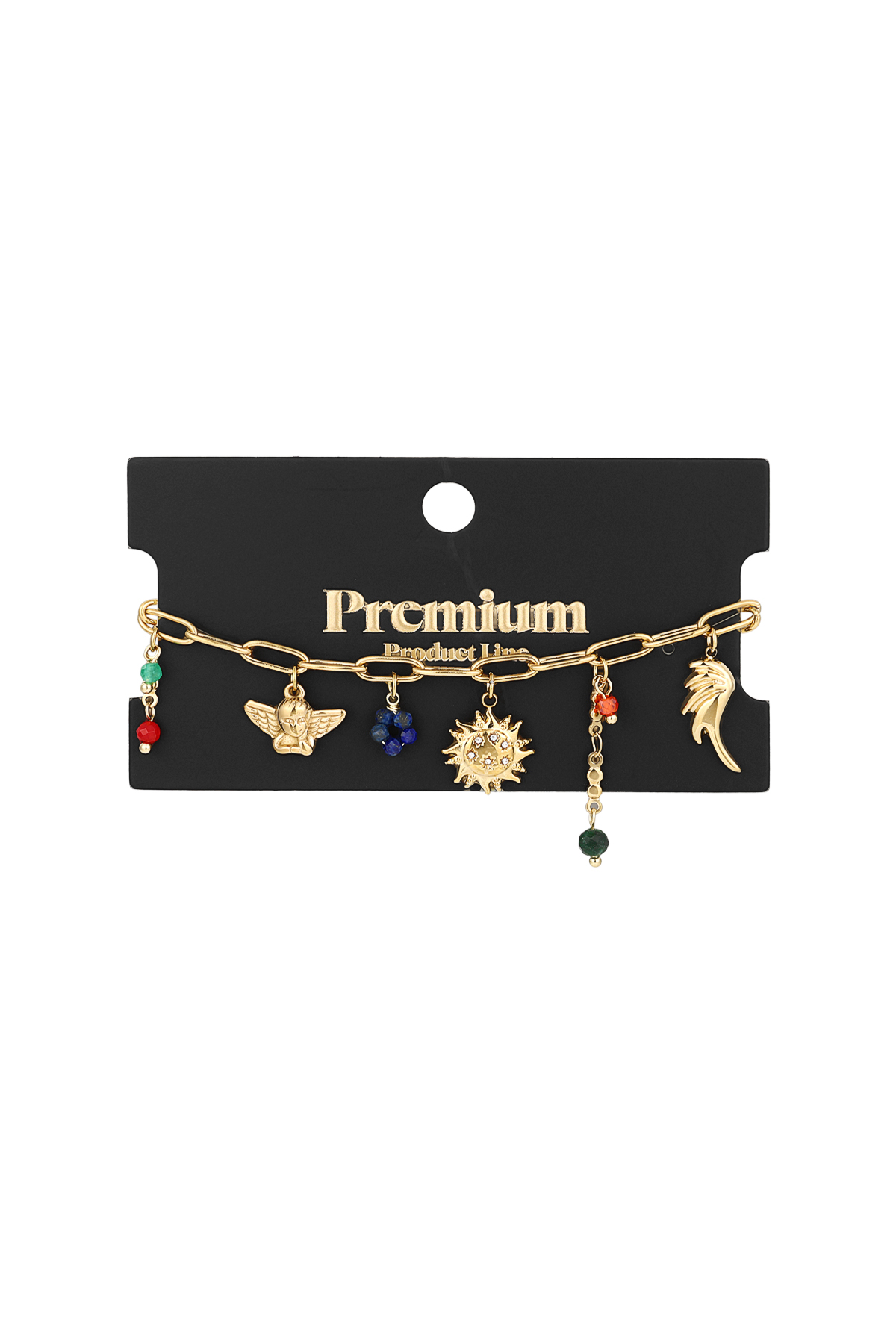 funky festive armband Afbeelding3