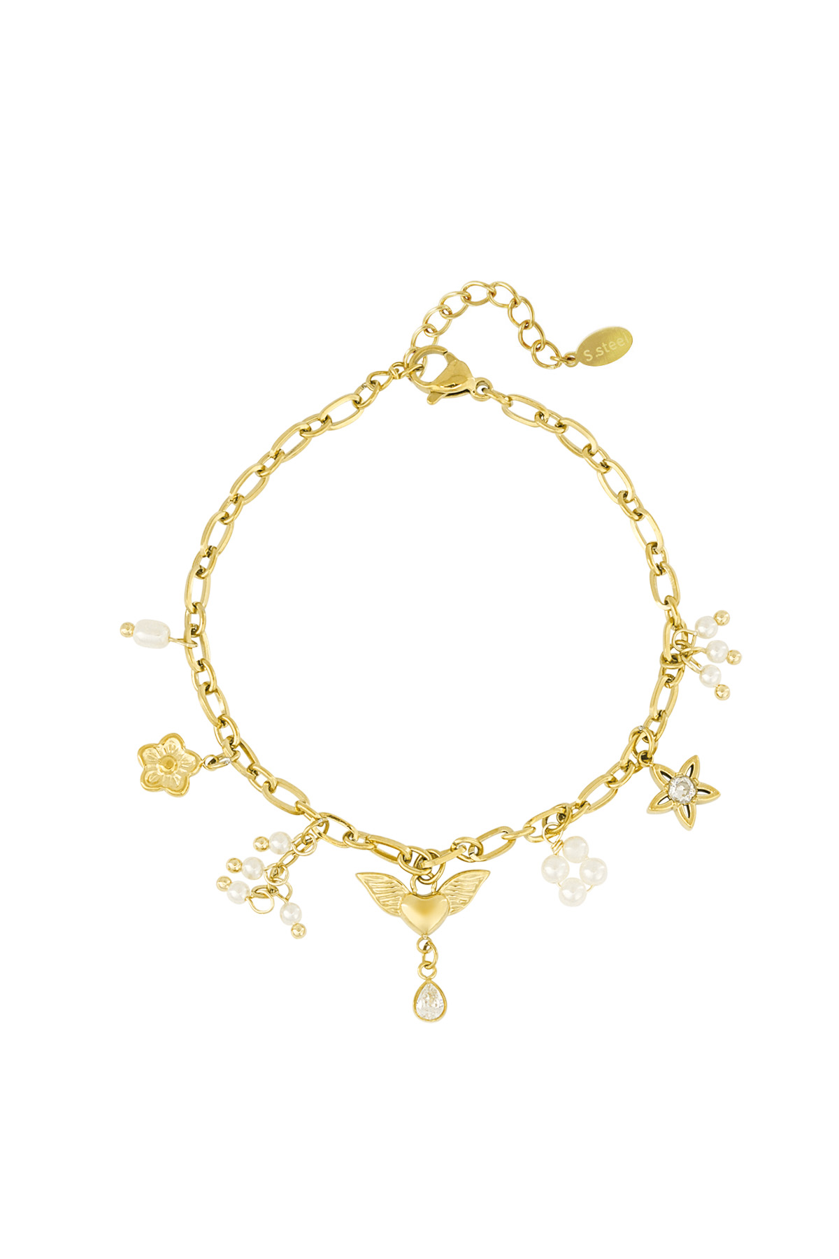 Charm-Armband Angel Dust - Goldfarben 2
