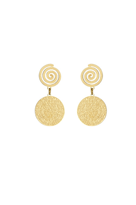 swirl earrings