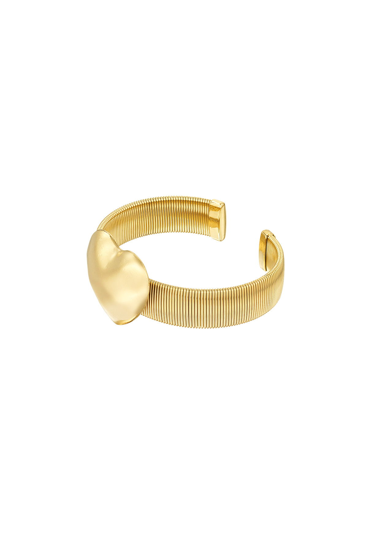 Pulsera pequeña con mensaje "Love" - dorada Imagen3