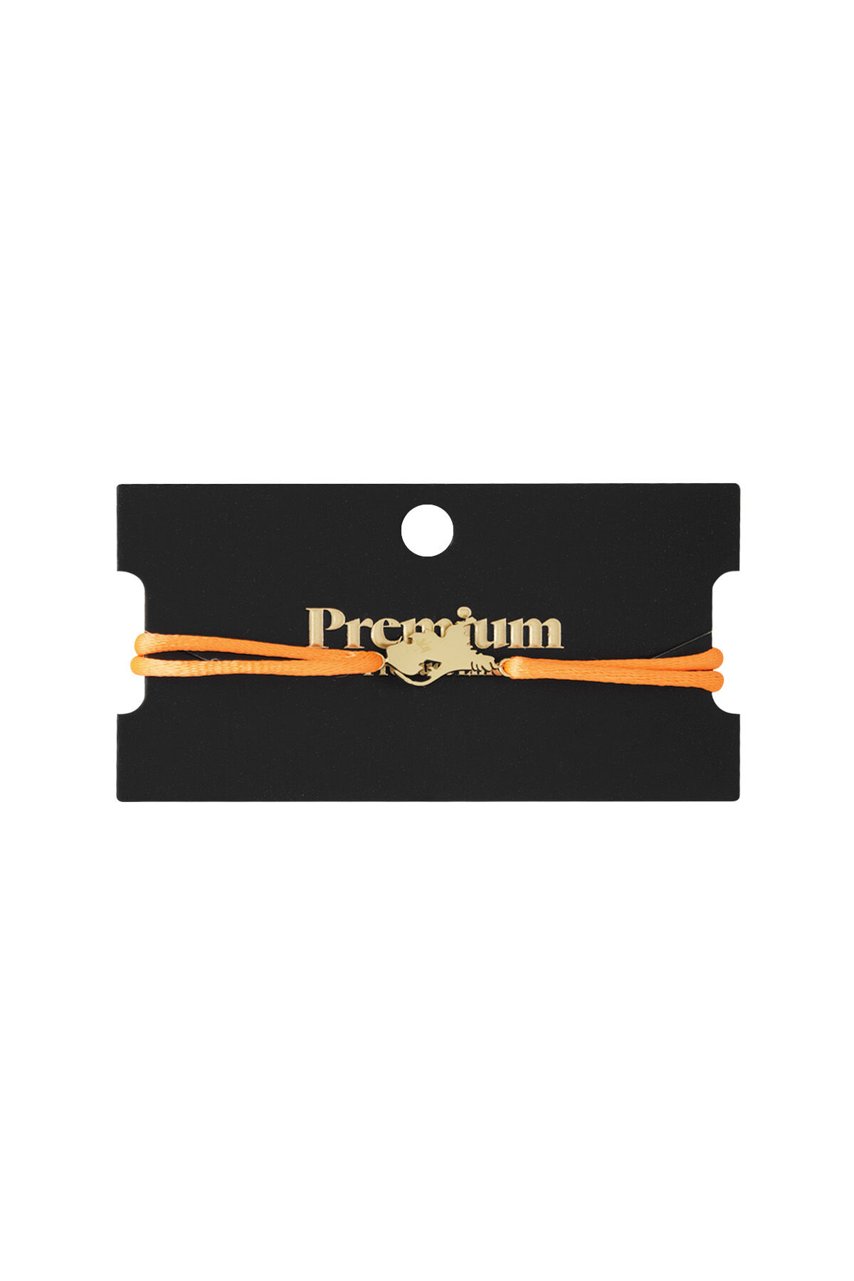 Bracelet satin Dutchie - orangé