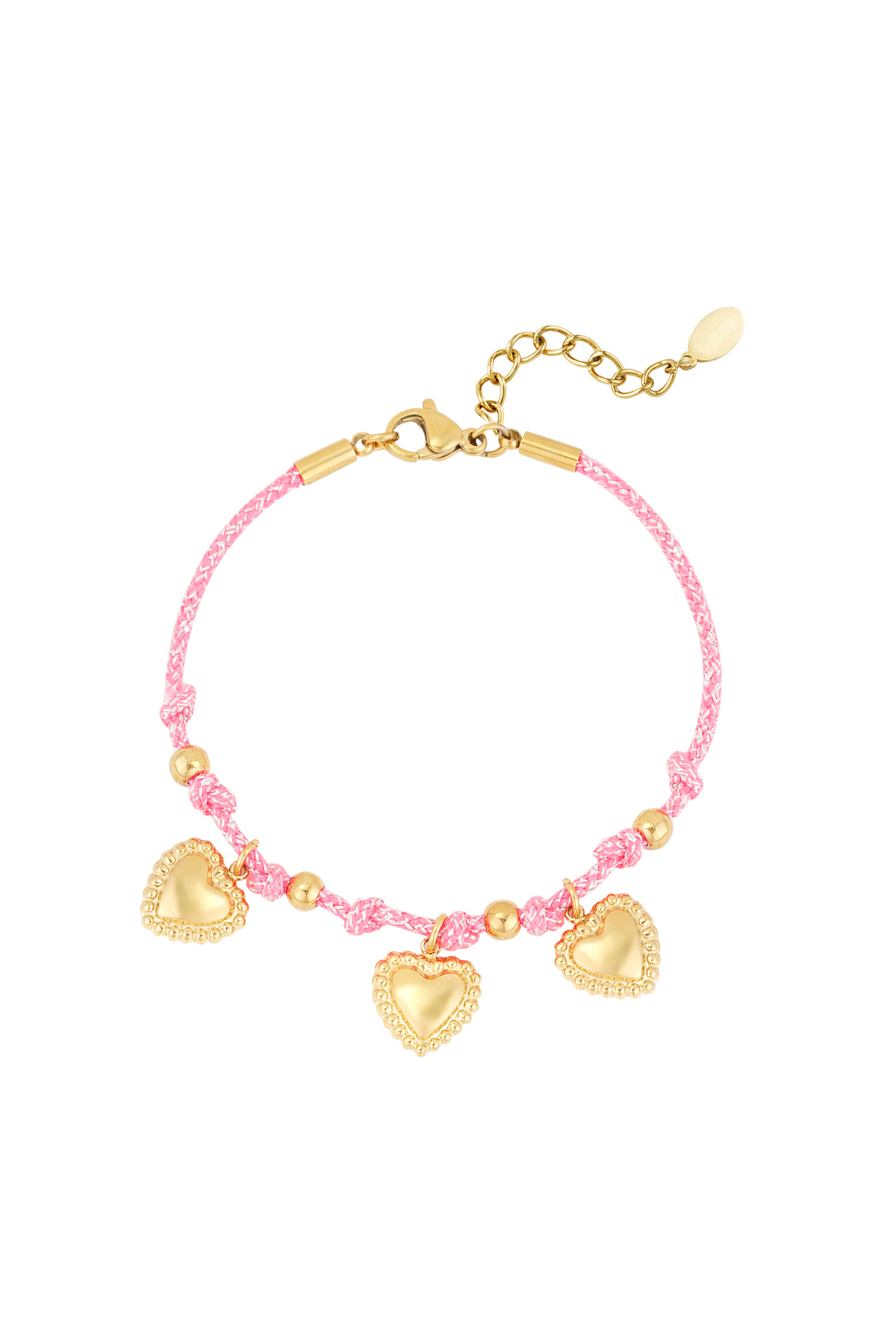 Cozy hearts bracelet 2