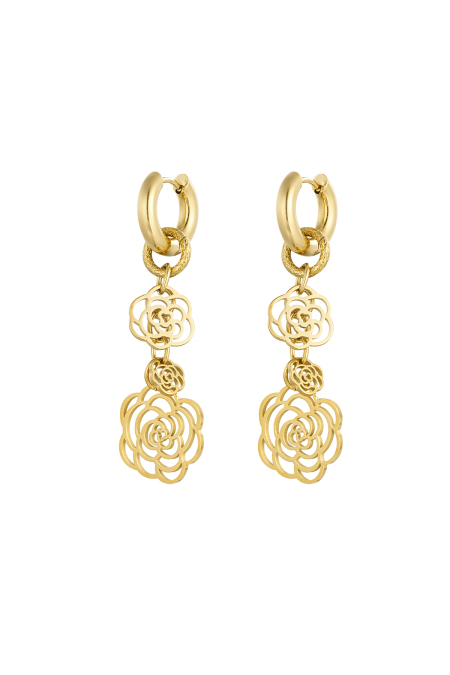 earrings rose darling
