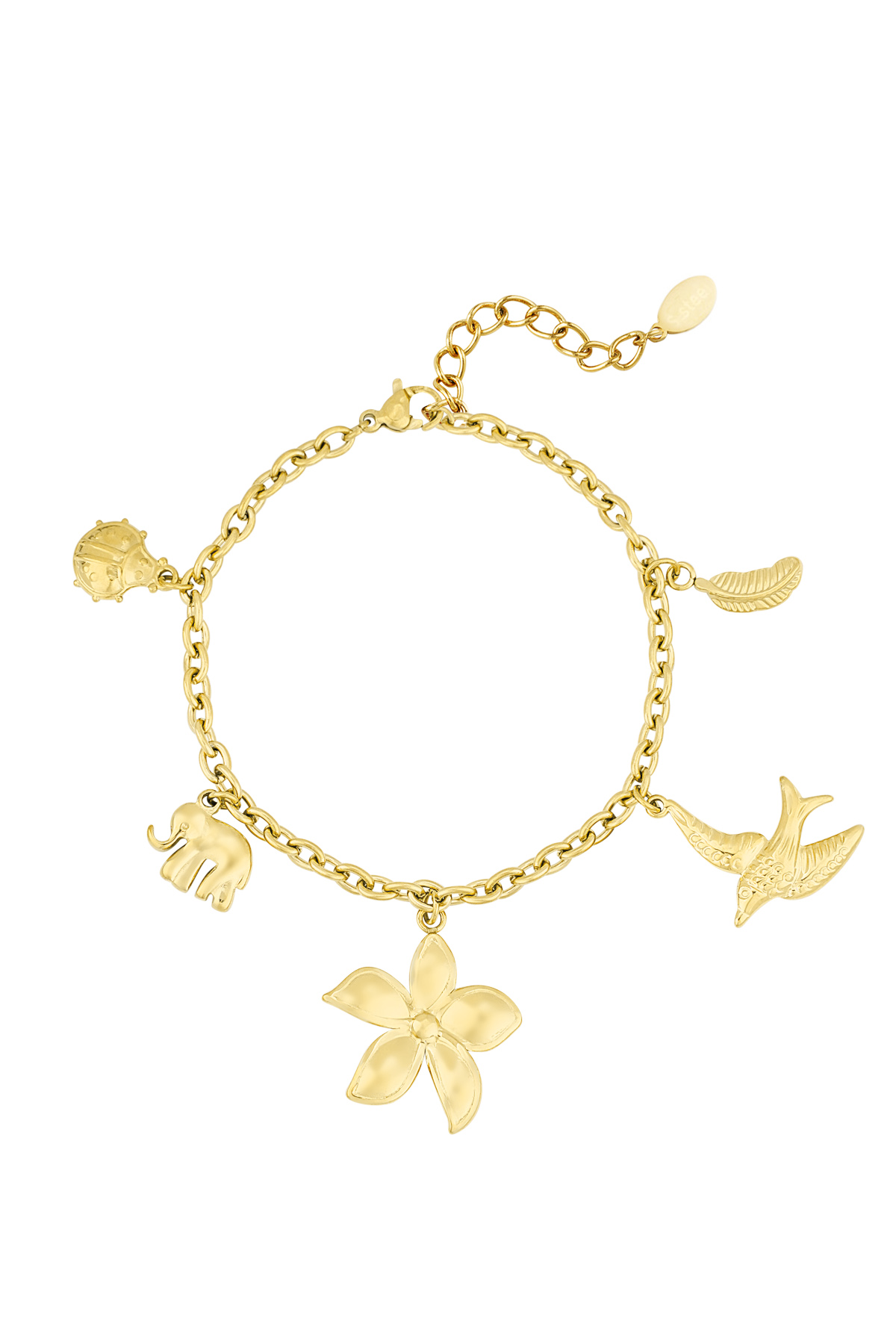 Bettelarmband Geist der Natur - Goldfarben 2