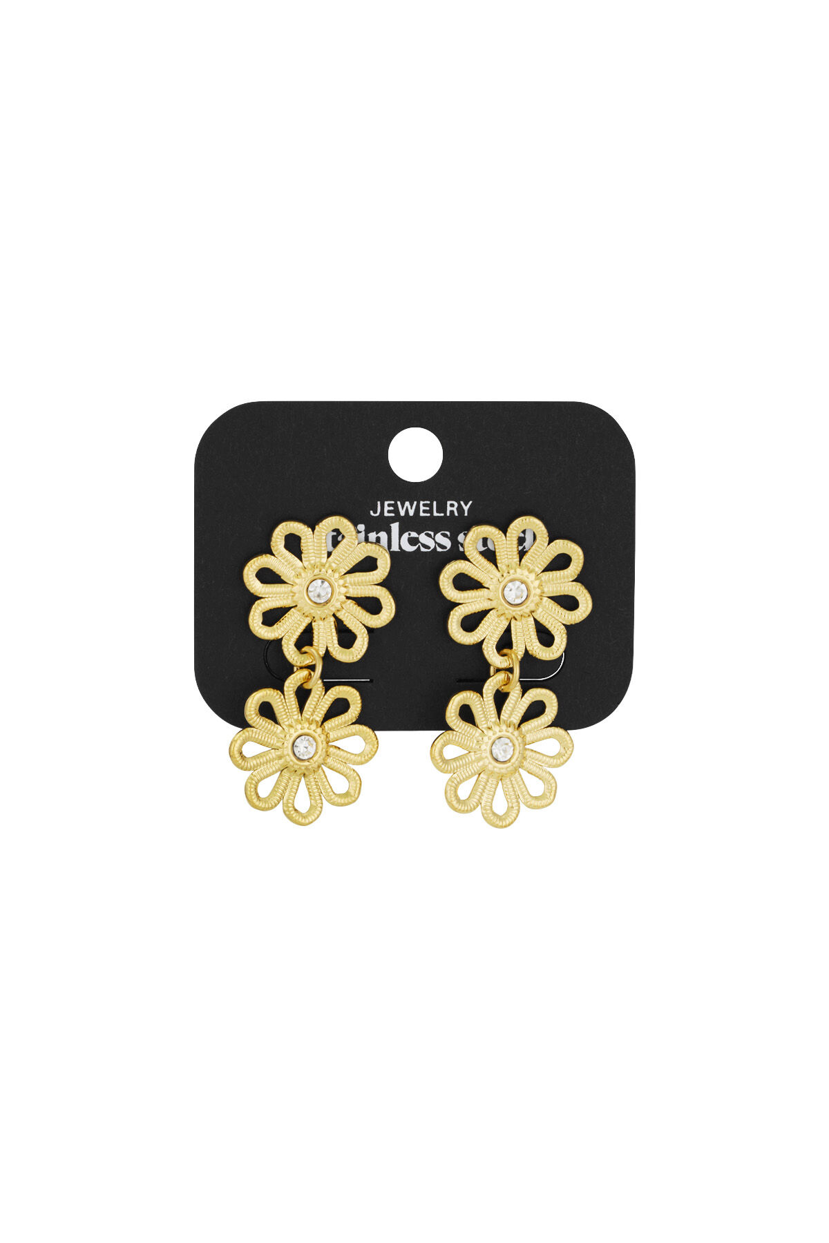 pendientes doble flor h5 Imagen3
