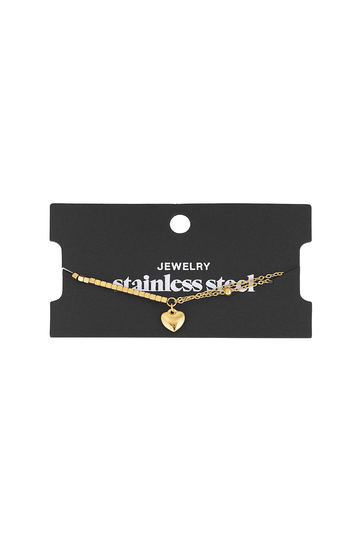 Pulsera Corazón Refugio - Color Oro Imagen2