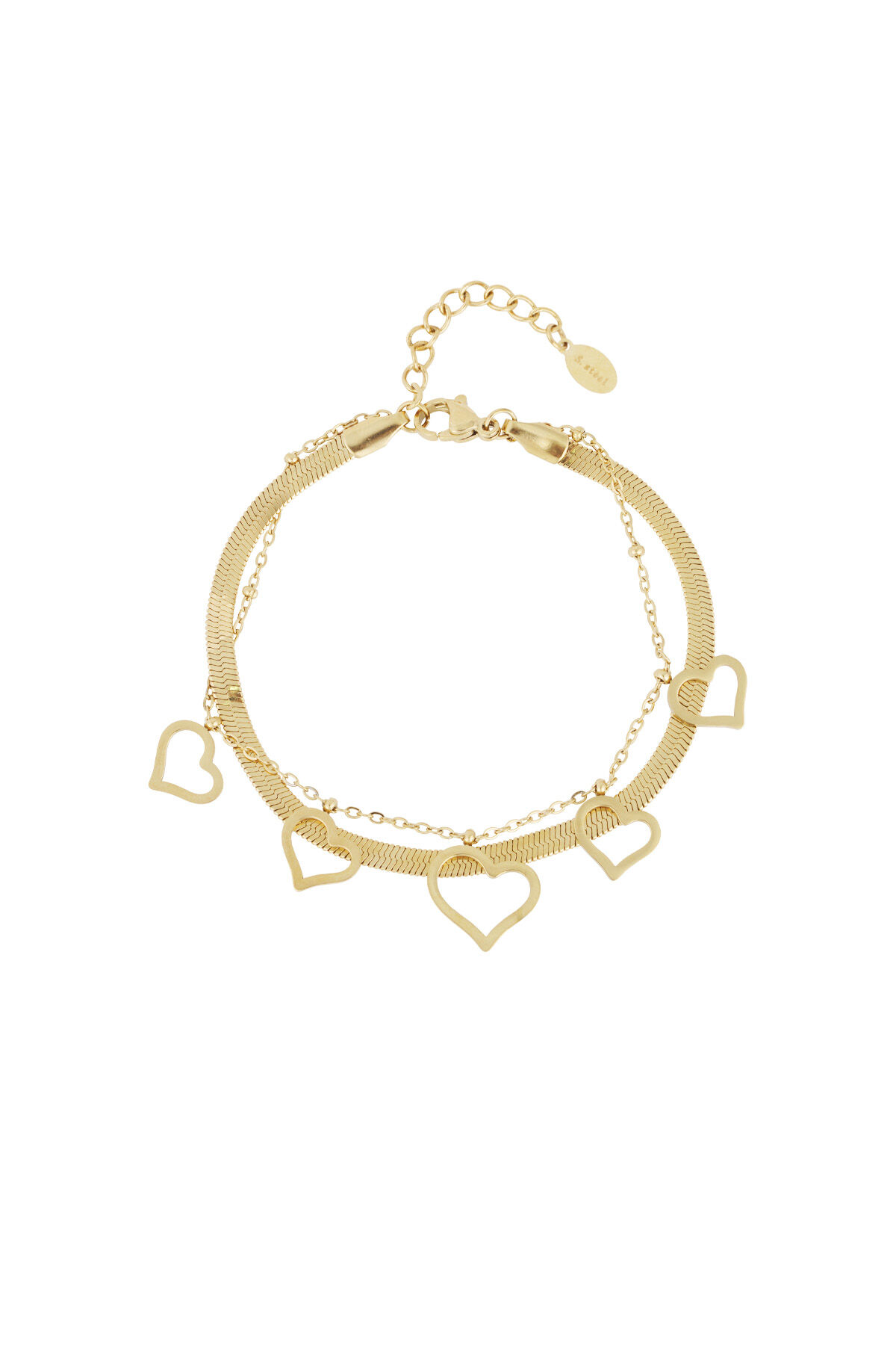 bracelet gros coeur h5 