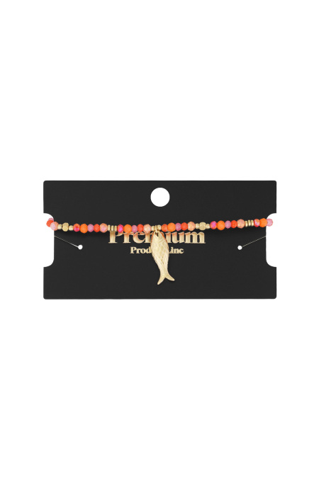 Fish & beads bracelet 2