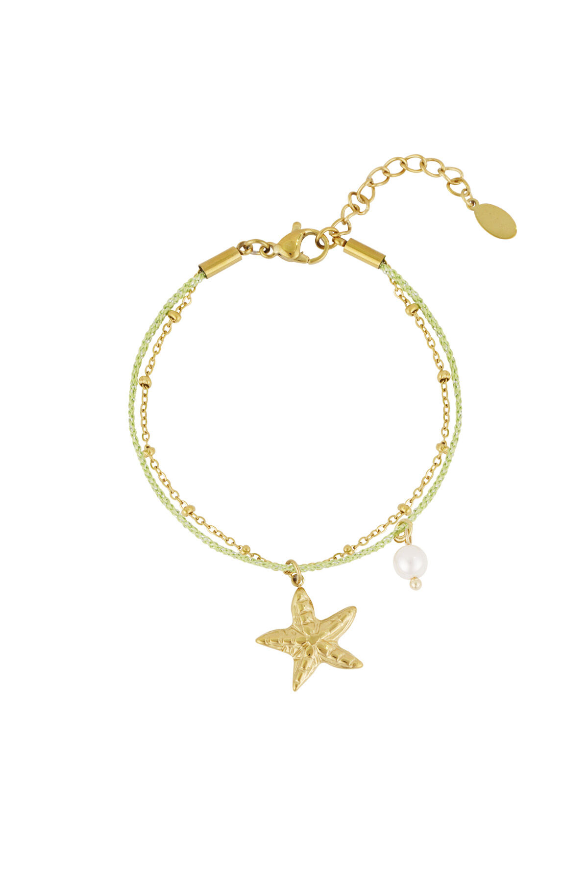 bracciale stella marina perla h5