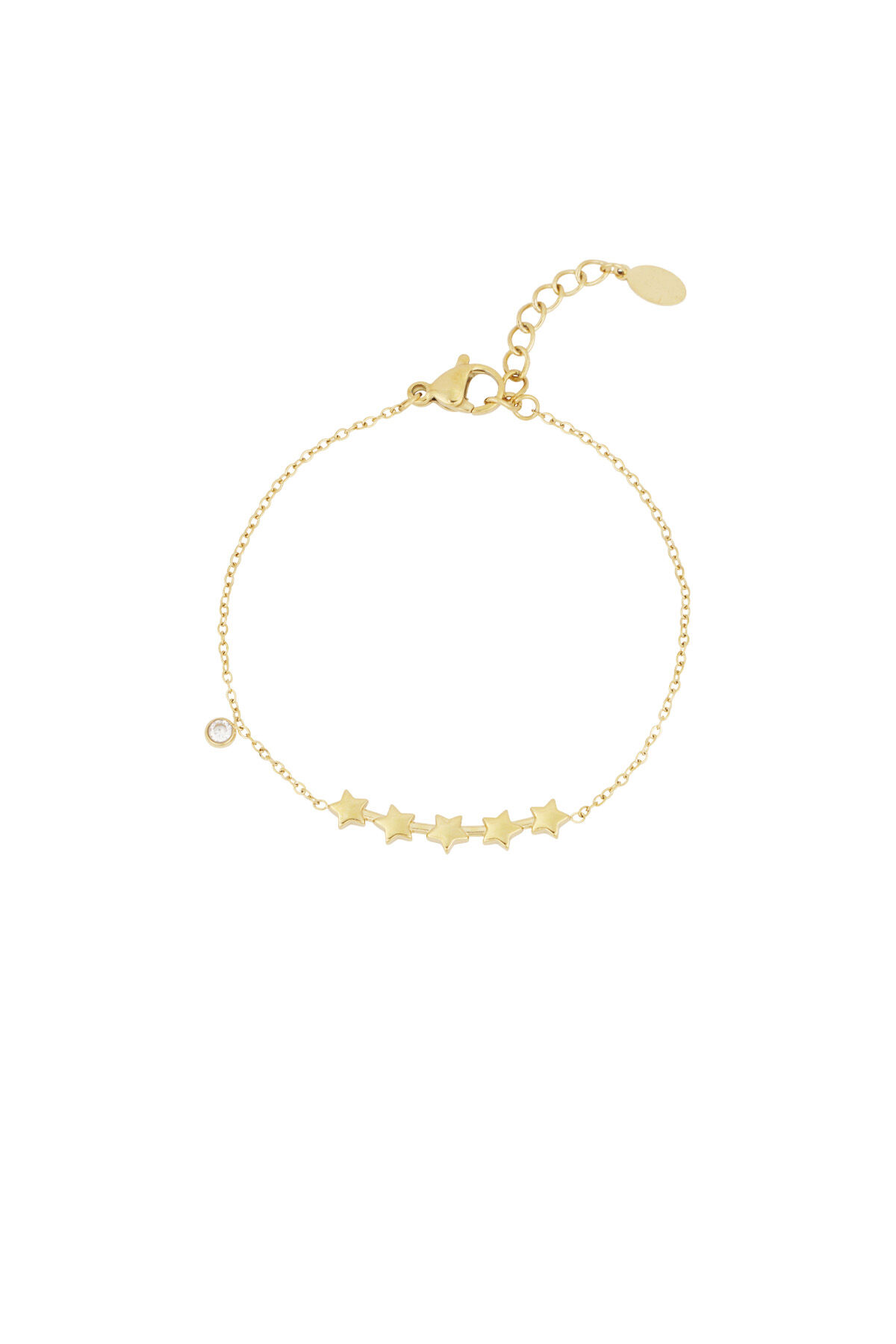 Armband mit leuchtenden Sternen - Goldfarben 2