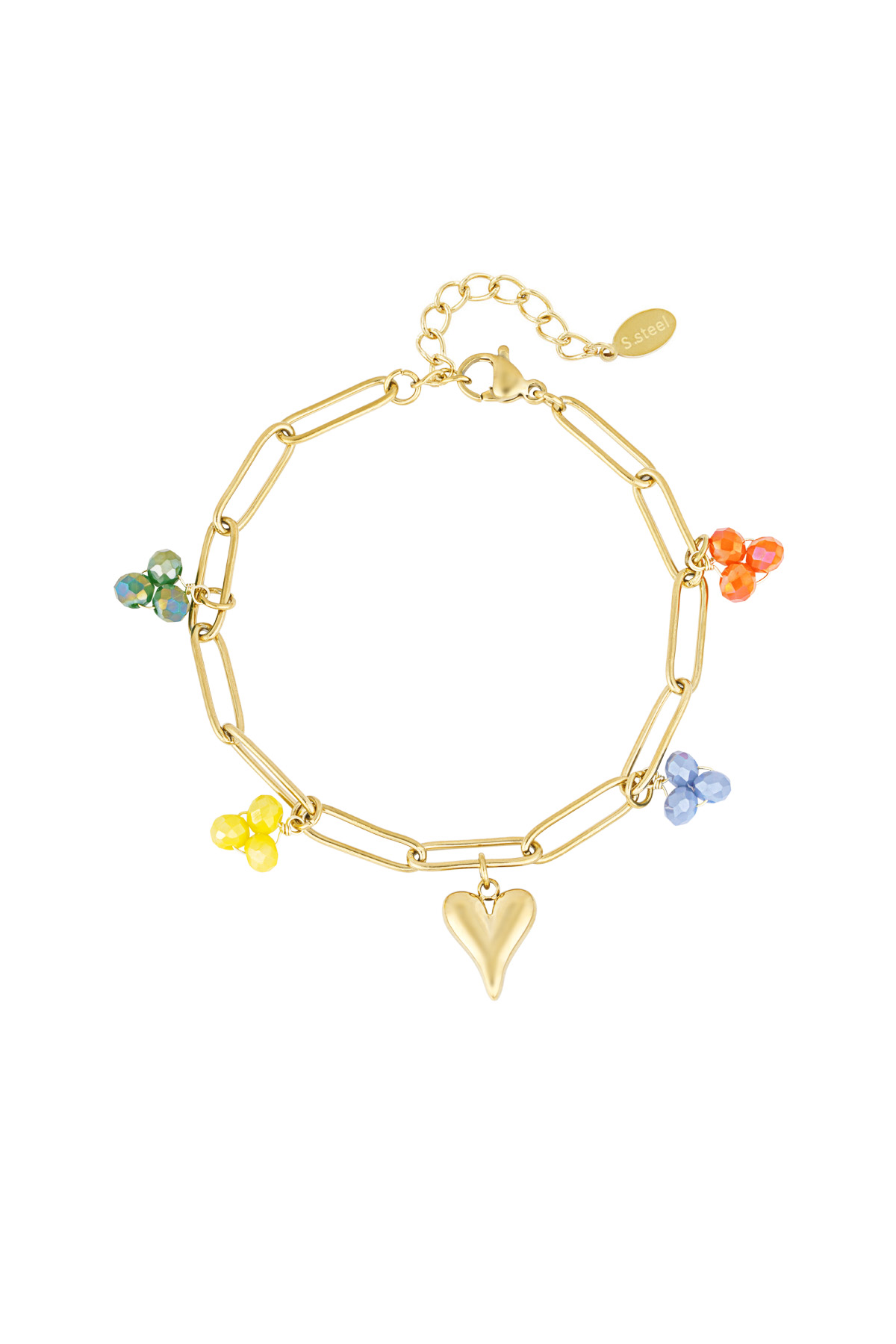 bracelet à breloques amour primaire h5 