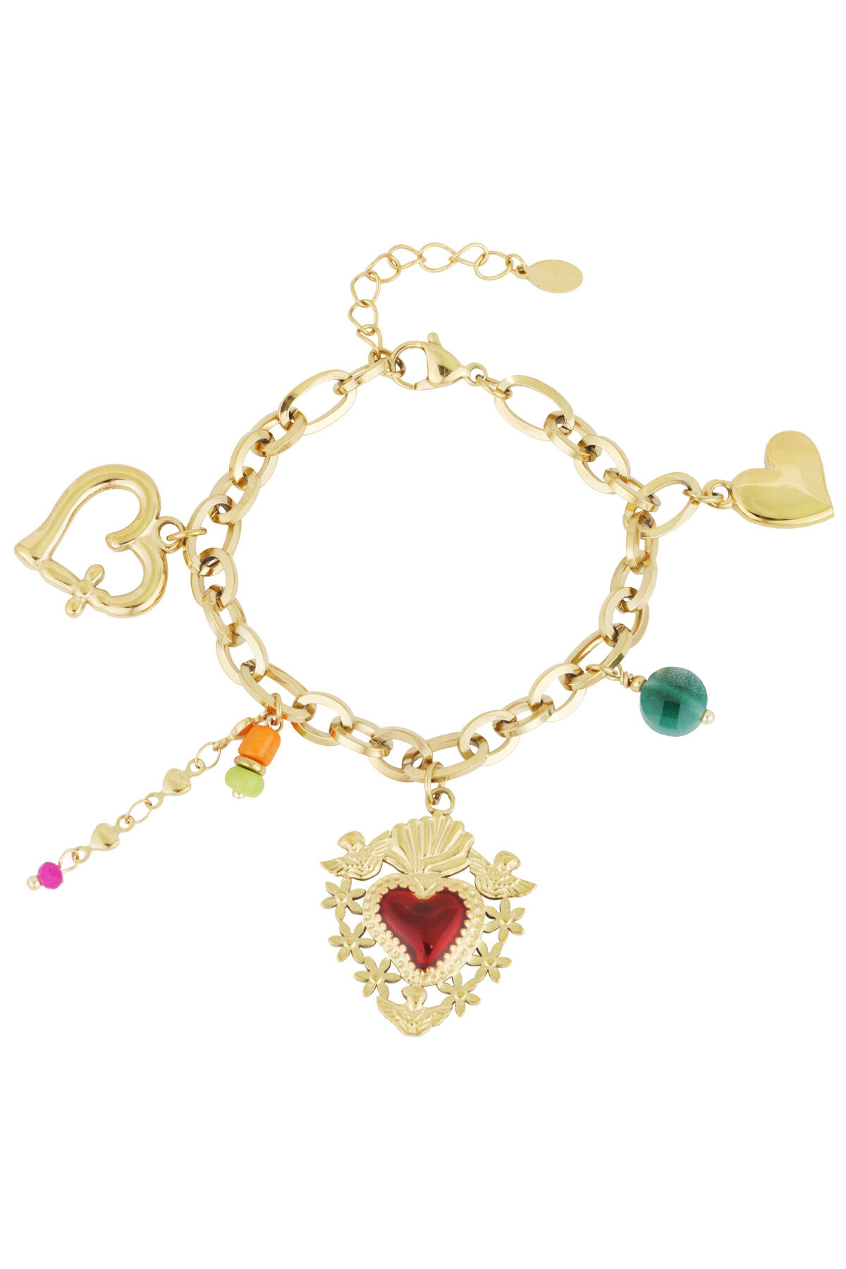 bedelarmband milagros hart h5 