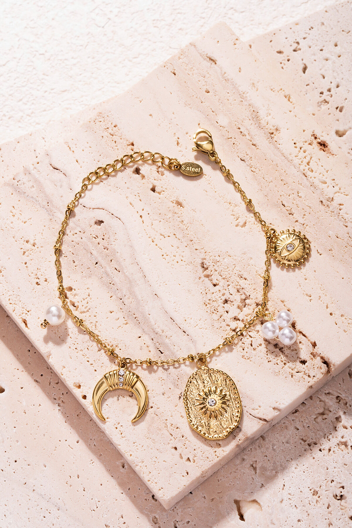 Moony Armband - Goldfarben h5 Bild6