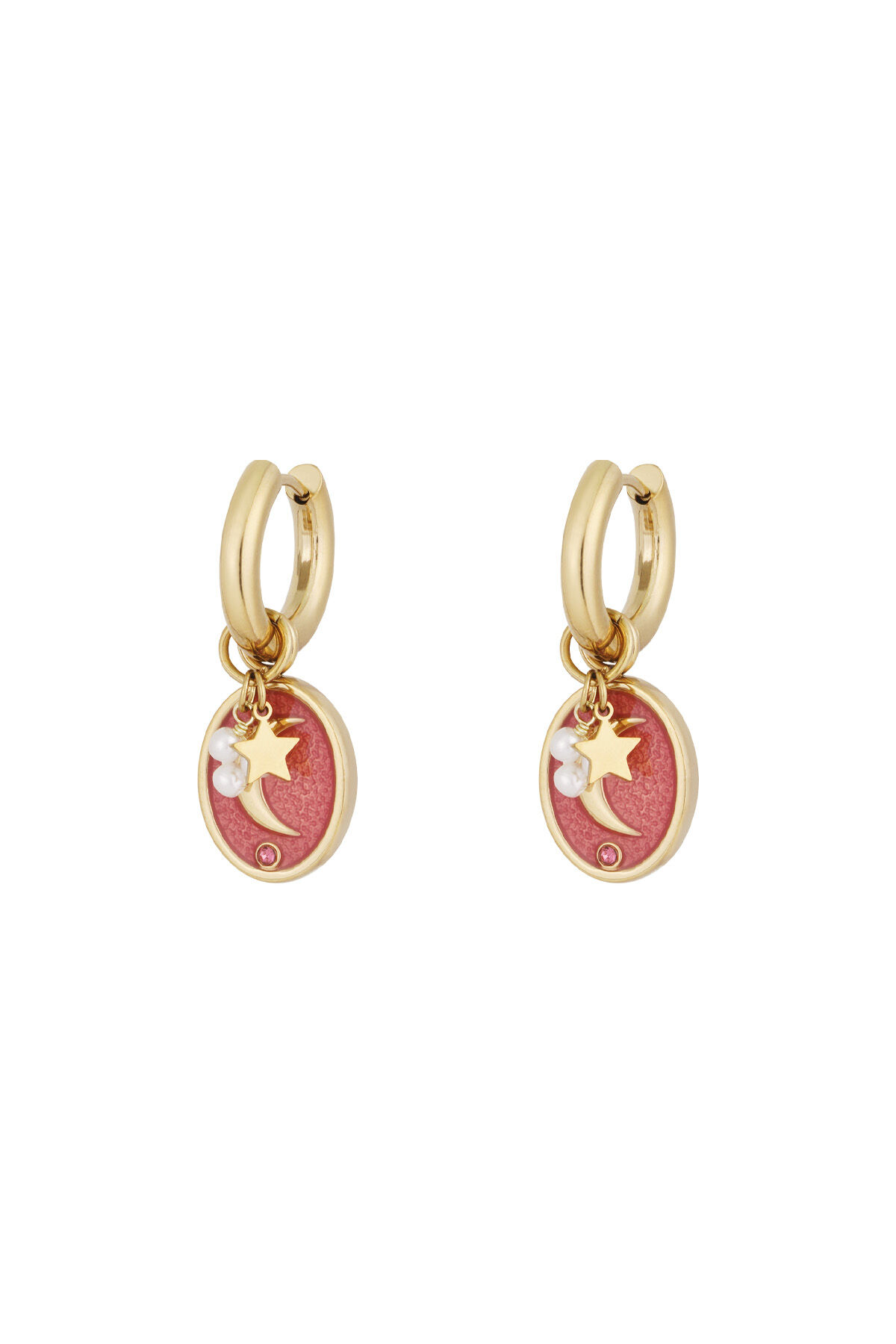 boucles d'oreilles amoureux de la lune 2