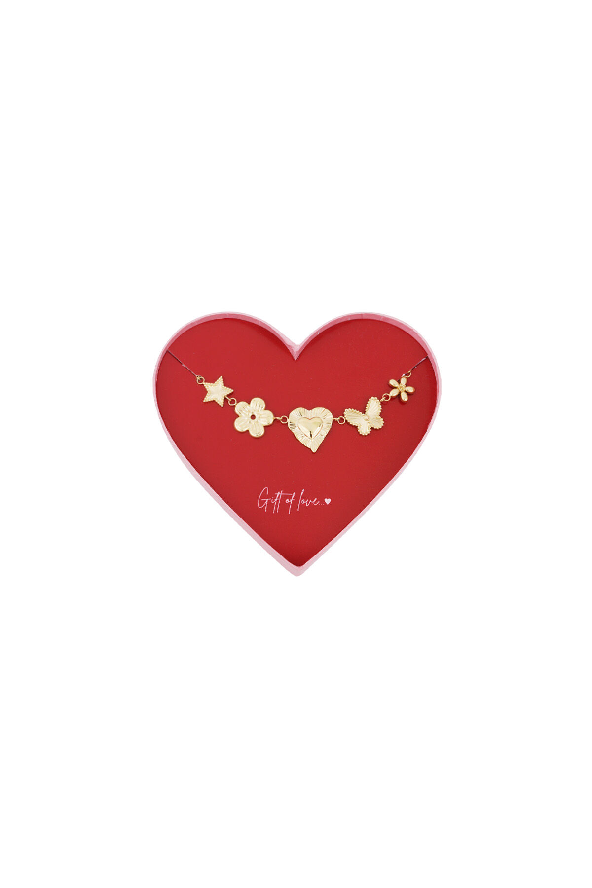 cadeau d'amour papillon d'amour en acier inoxydable h5 