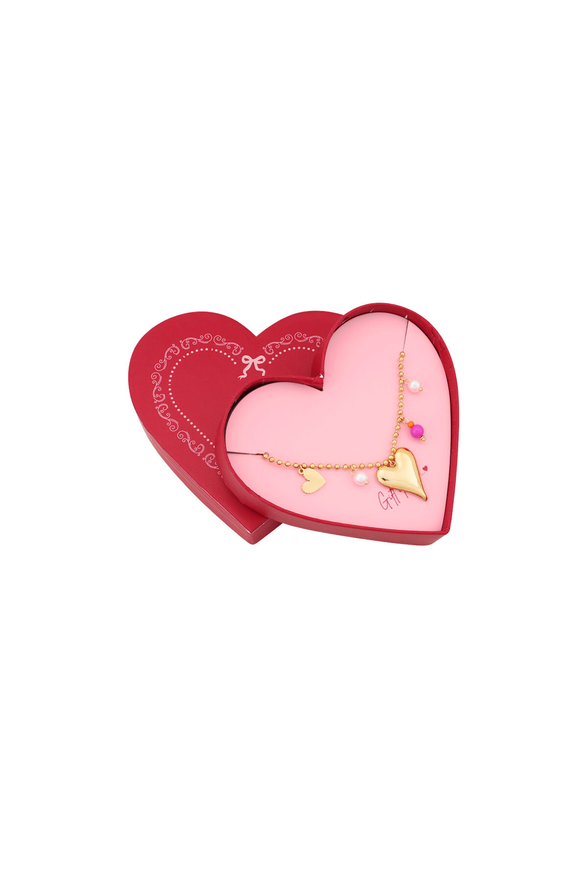 Geschenk der Liebe Liebesarmband aus Edelstahl – Goldfarben h5 Bild3