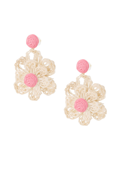 Pendientes de flores
