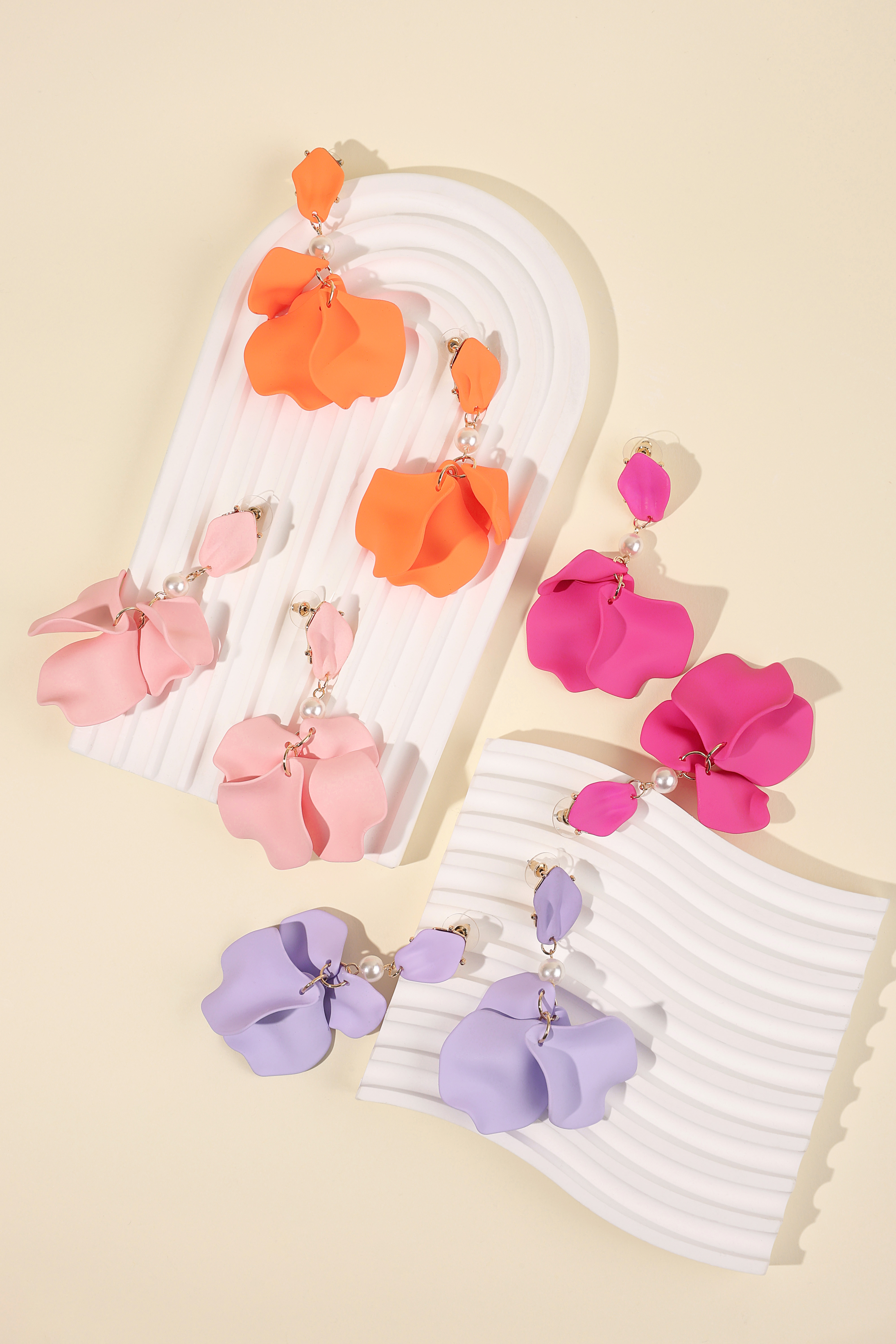 Orecchini Fuchsia Haze Immagine3