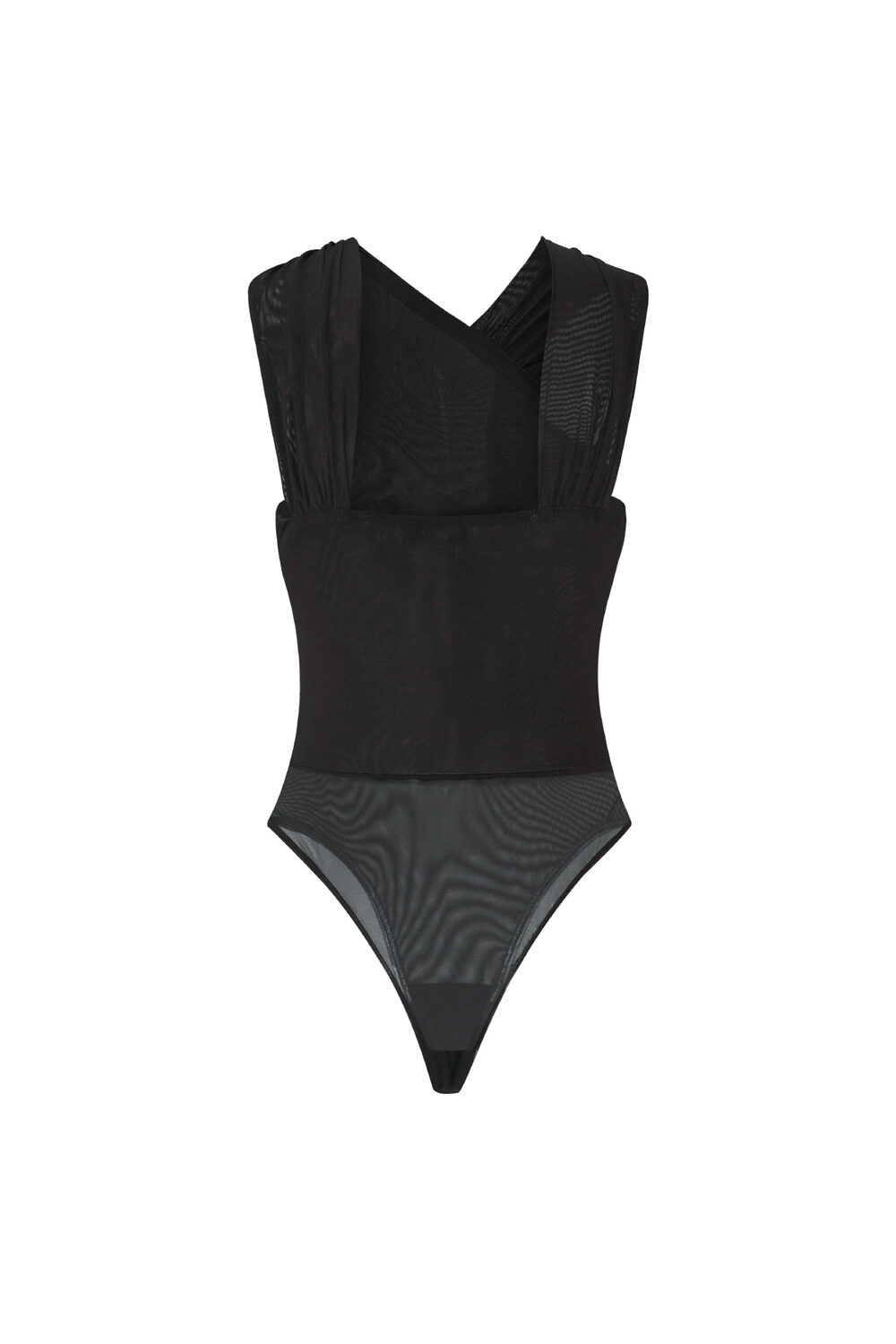 Spandex Shapewear Bodysuit One-Shoulder Design Contouring Fit h5Picture11