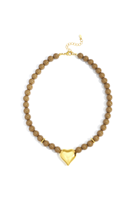 Acryl kralen kettingen Hart Casual Dagelijks Eenvoudig Serie Dames sieraden