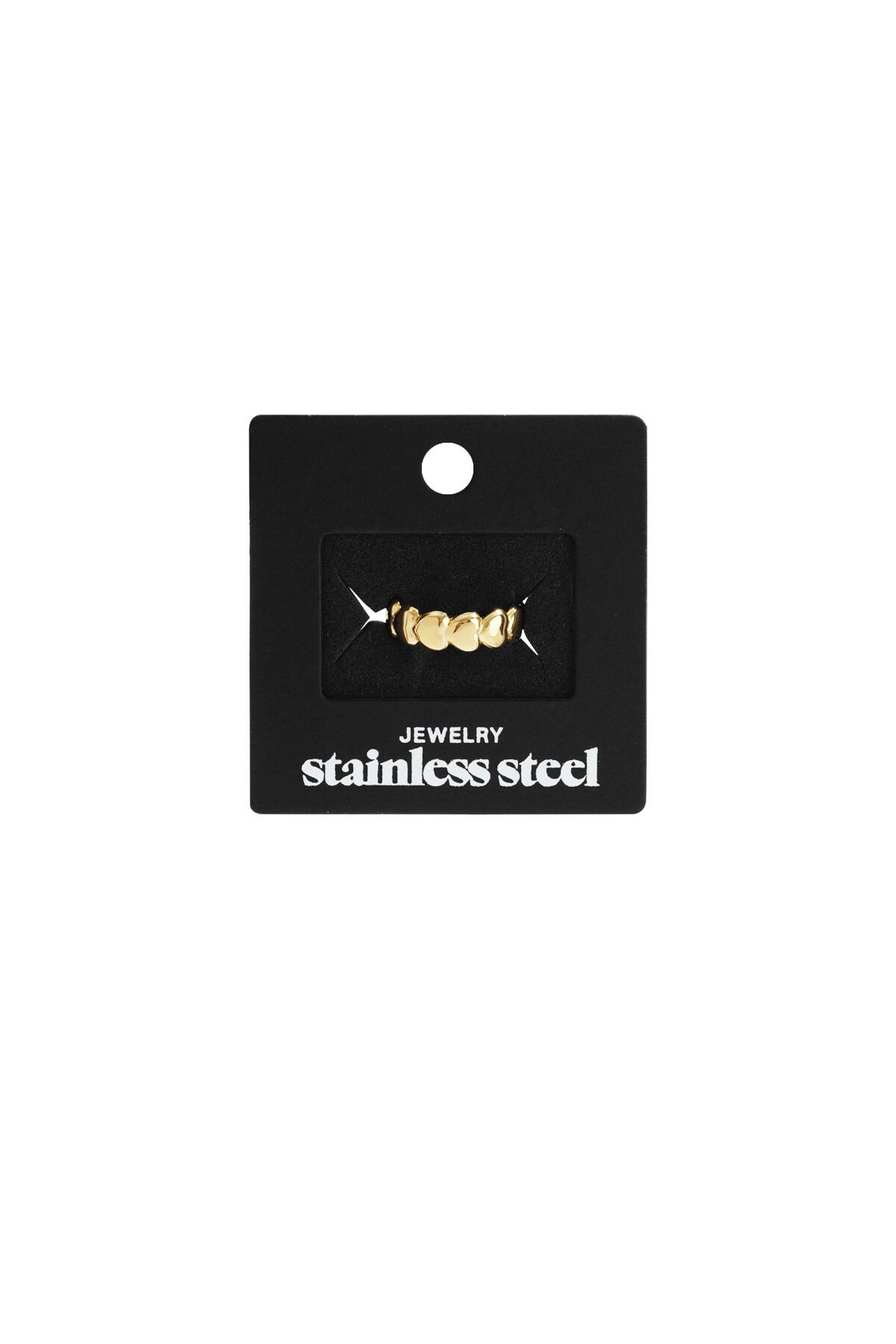 Stainless Steel Minimalist Rings Heart Casual Daily Simple Series Women's jewelry Picture3