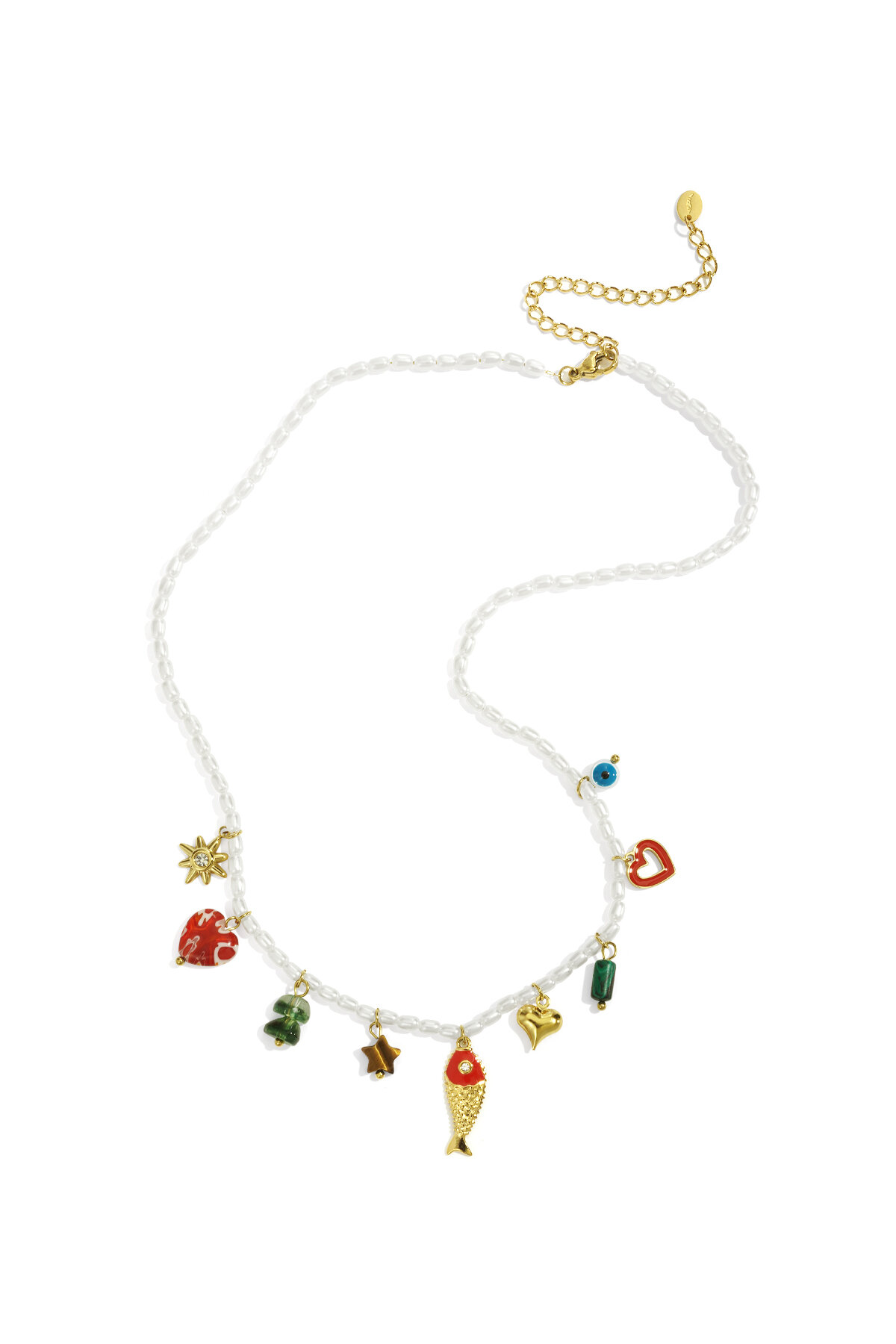 Stainless Steel Beaded Necklaces fish Casual Holiday/Beach Romantic Series Women's jewelry 2