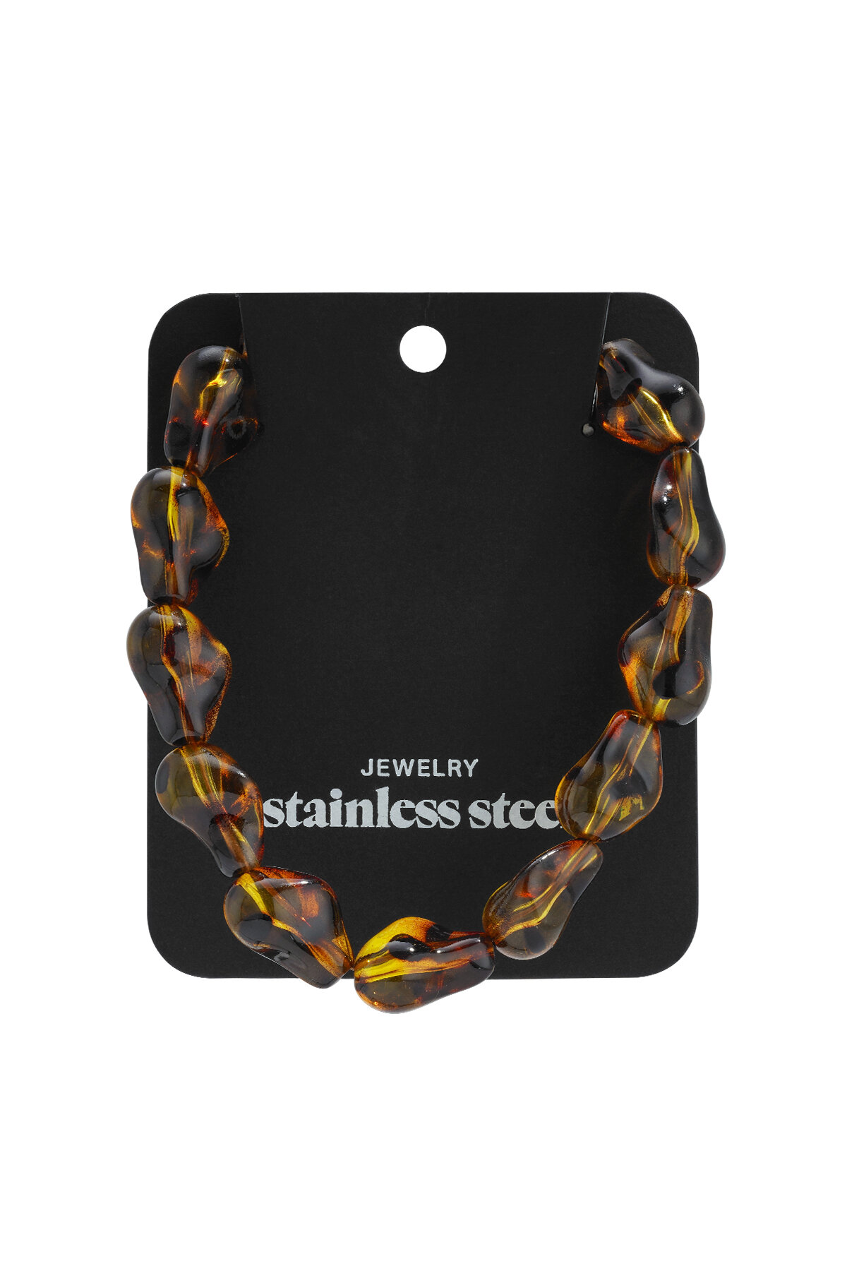 Acrylic Beaded Necklaces Beads Retro Daily Classic Series Women's jewelry h5 Picture6