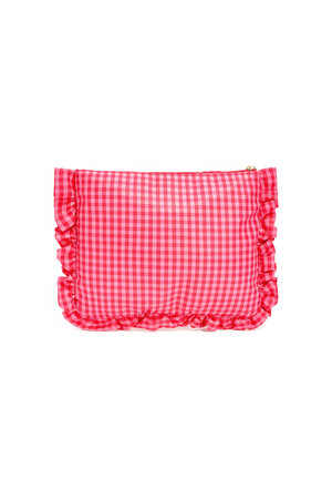 Checkered iPad case made of sweet polyester, ideal for everyday use. h5 Picture4