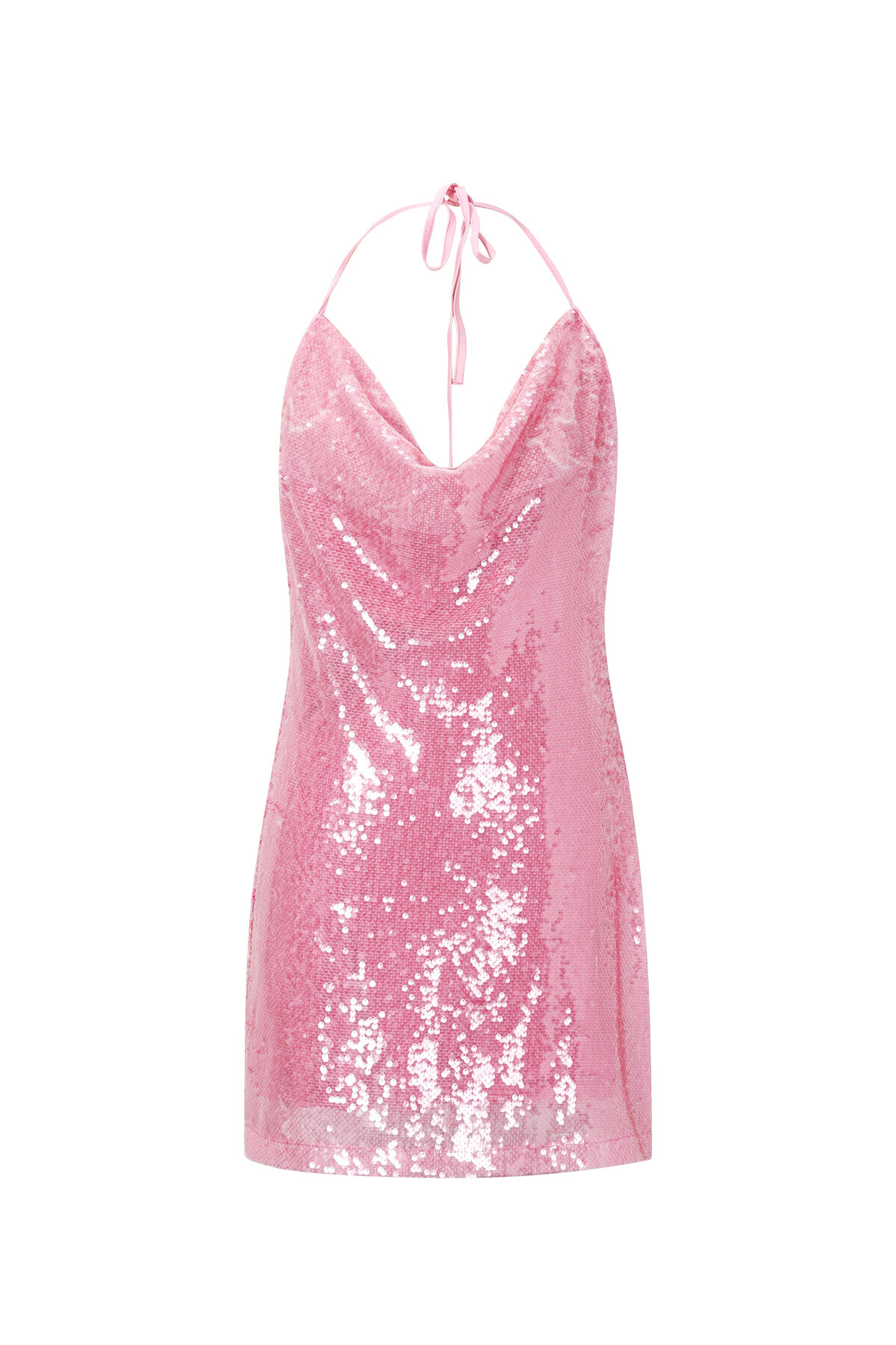 Paillettenkleid mit Wasserfall-Effekt 2