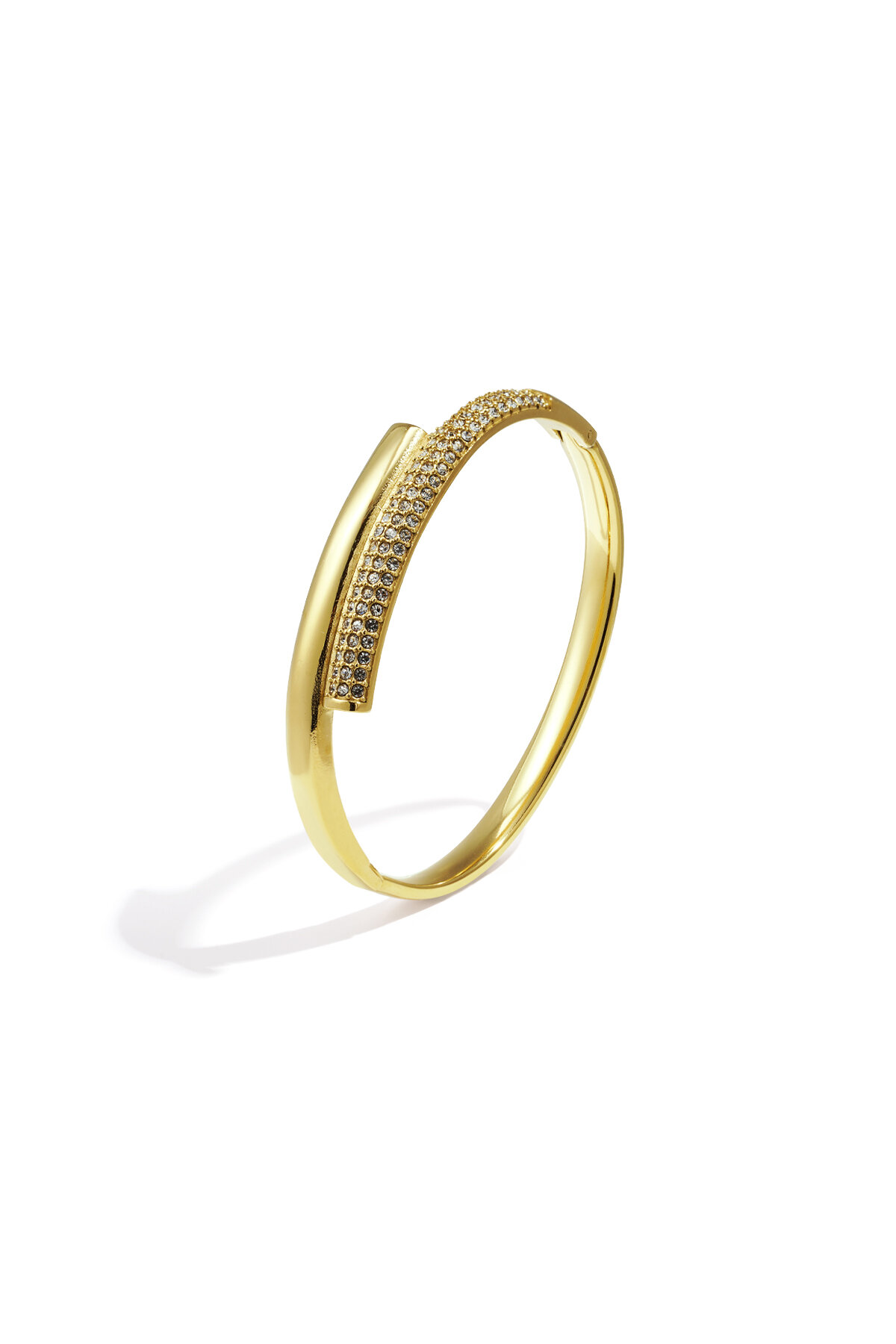 Armbanden van roestvrij staal, cirkel, casual, dagelijks, eenvoudig, serie, damessieraden