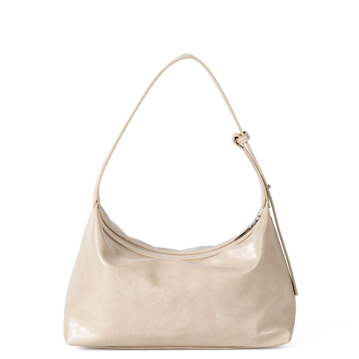 1 Piece Simple Series Casual Solid Color PU Women's Shoulder Bags h5Picture3