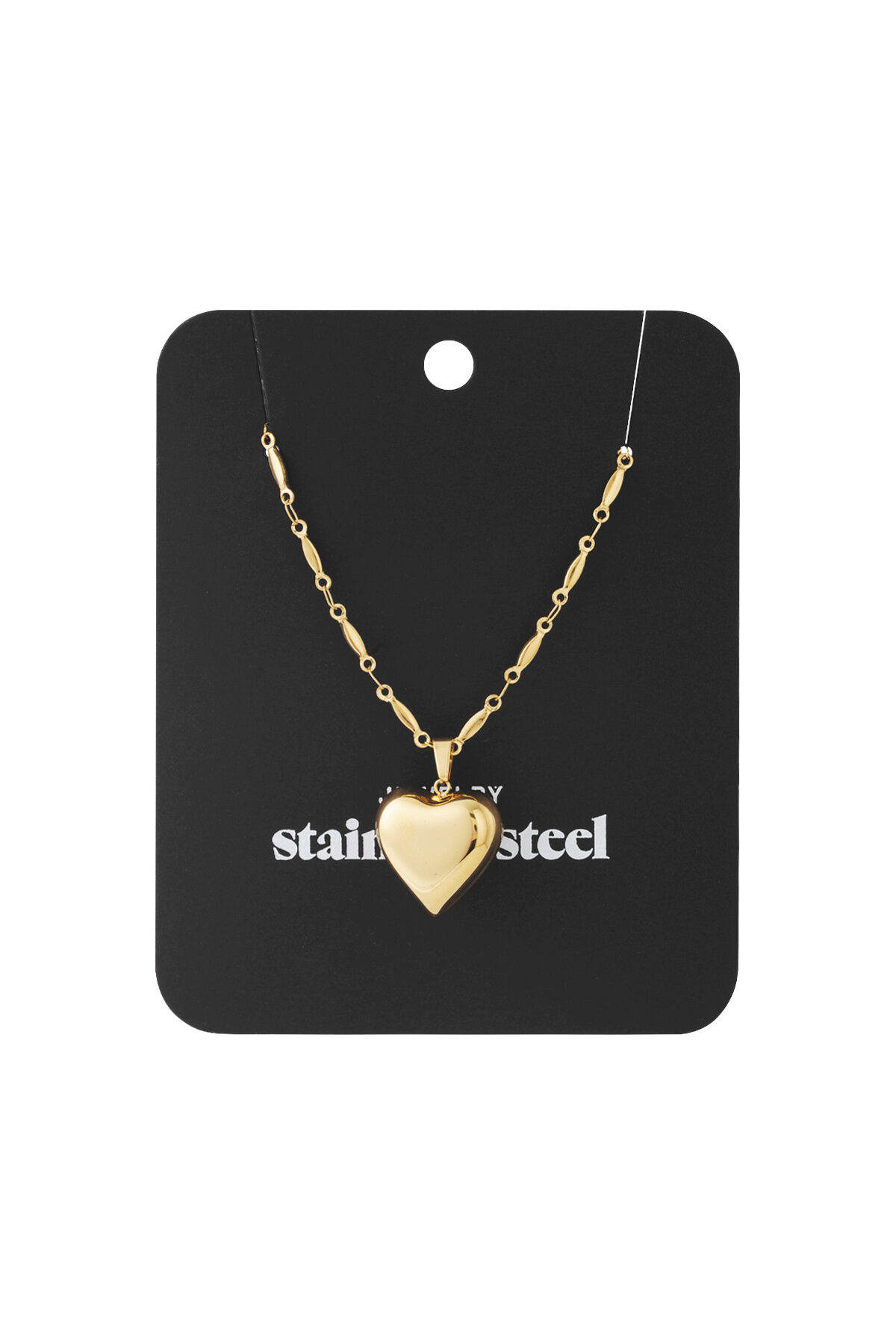 Stainless Steel Pendant necklaces Heart Casual Daily Picture4
