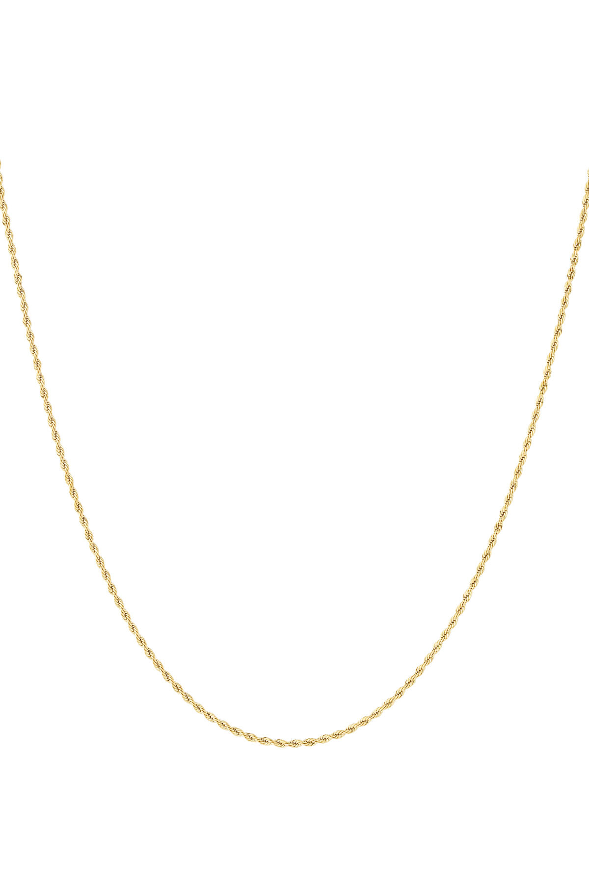 Collier Like a Boss Couleur or Acier inoxydable h5 