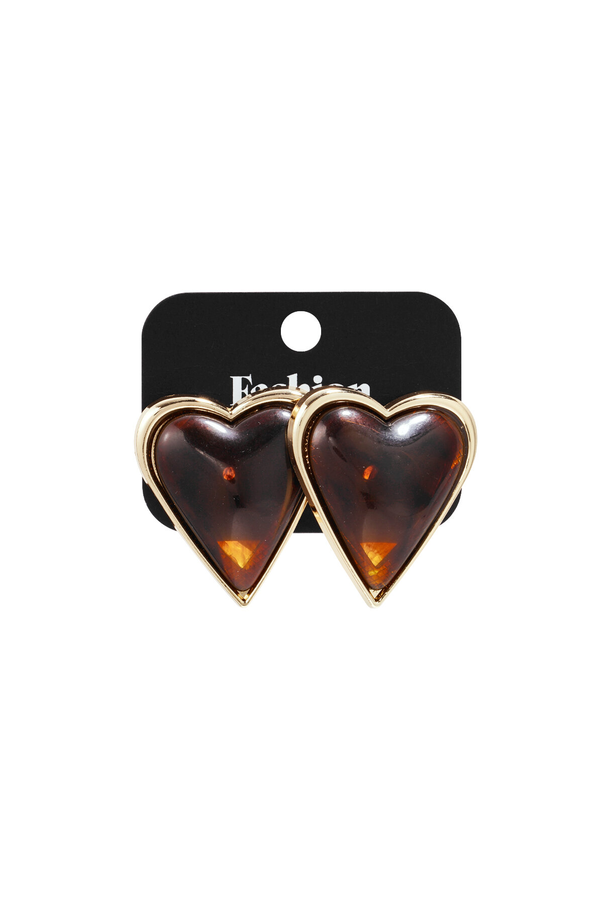 Alloy Stud Earrings Heart Retro Daily Simple Series Women's jewelry h5 Picture7