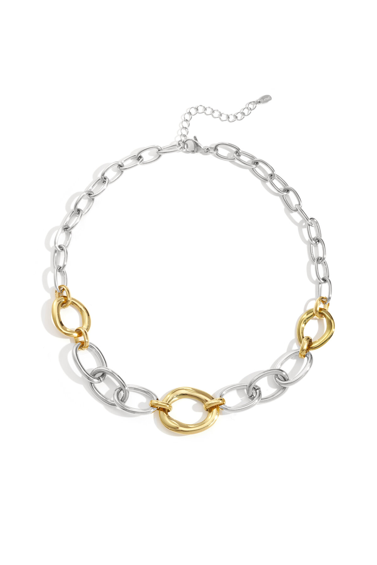 Stainless Steel Chain Necklaces Chain Casual Daily Simple Series Women's jewelry h5