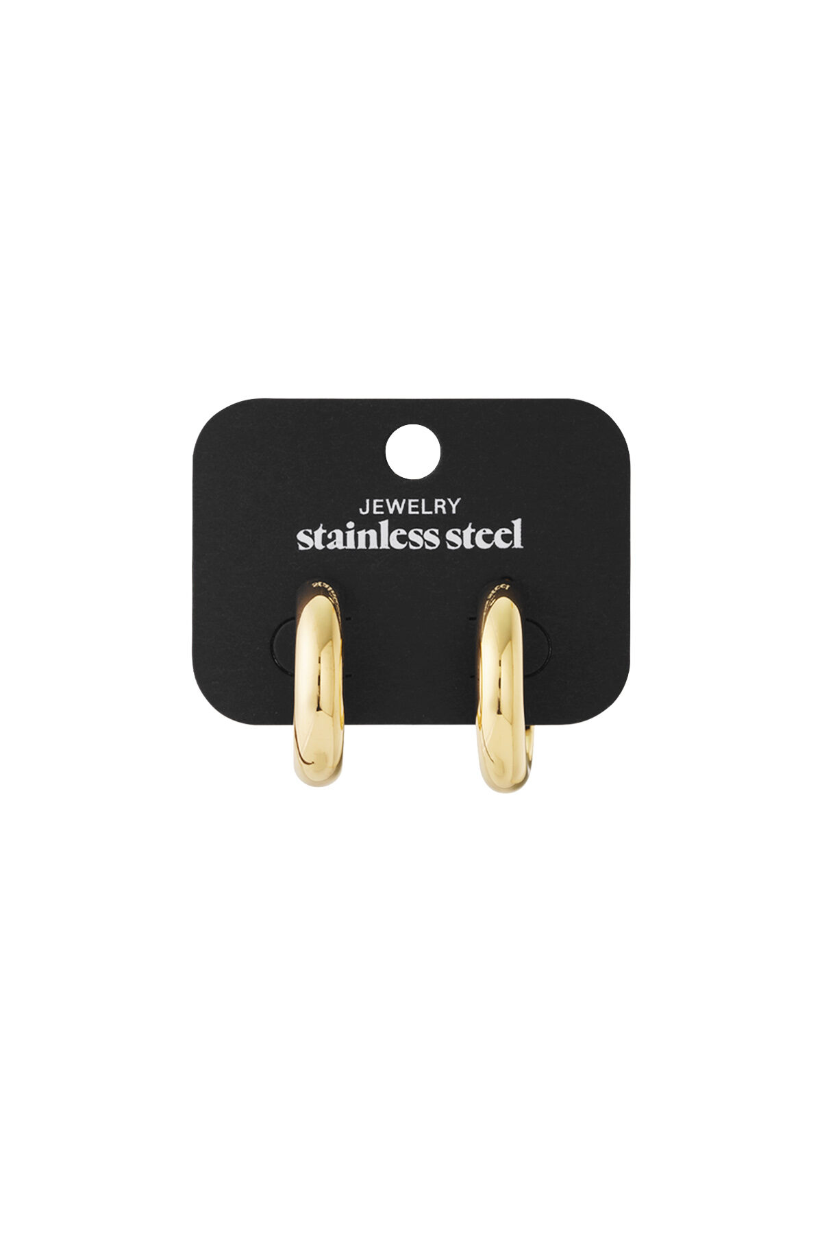 Thick hoop earrings h5 Picture4
