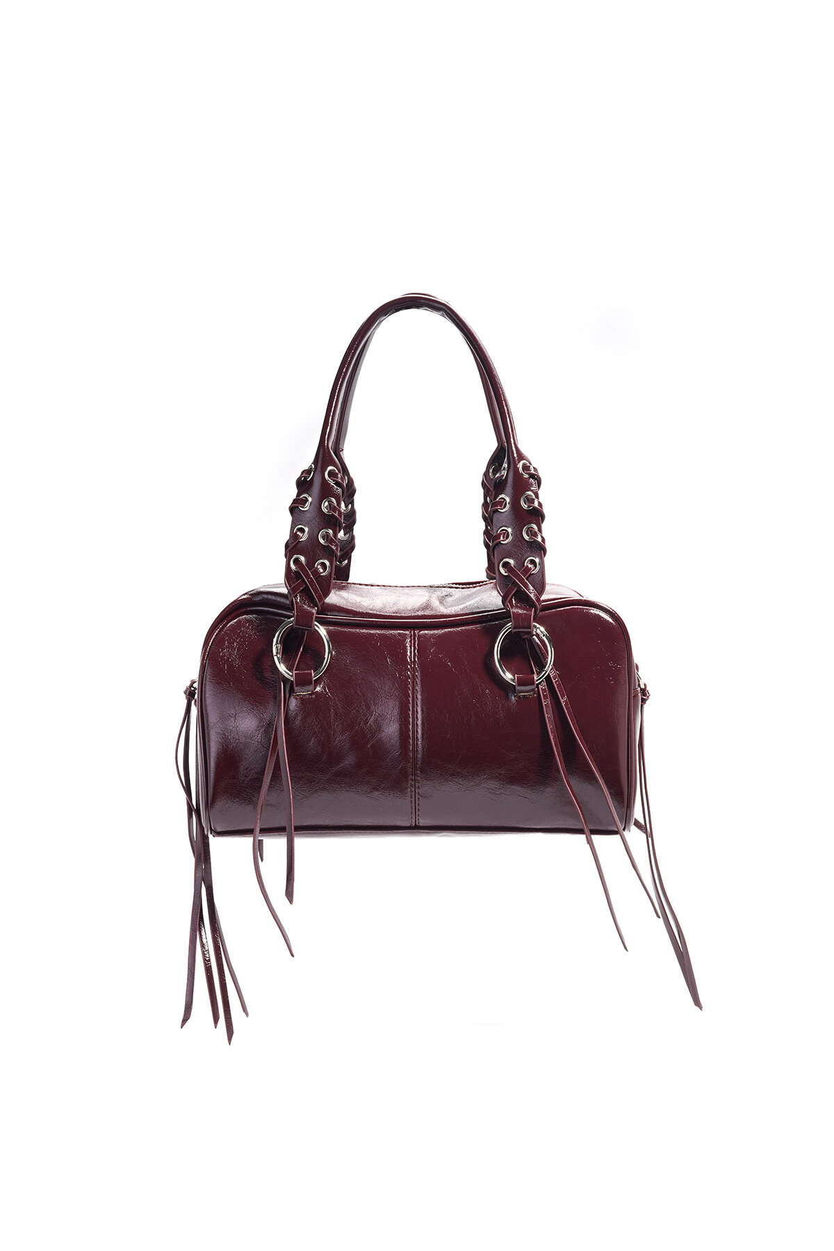 Schultertaschen Quaste Retro PU Tägliches Zubehör h5 