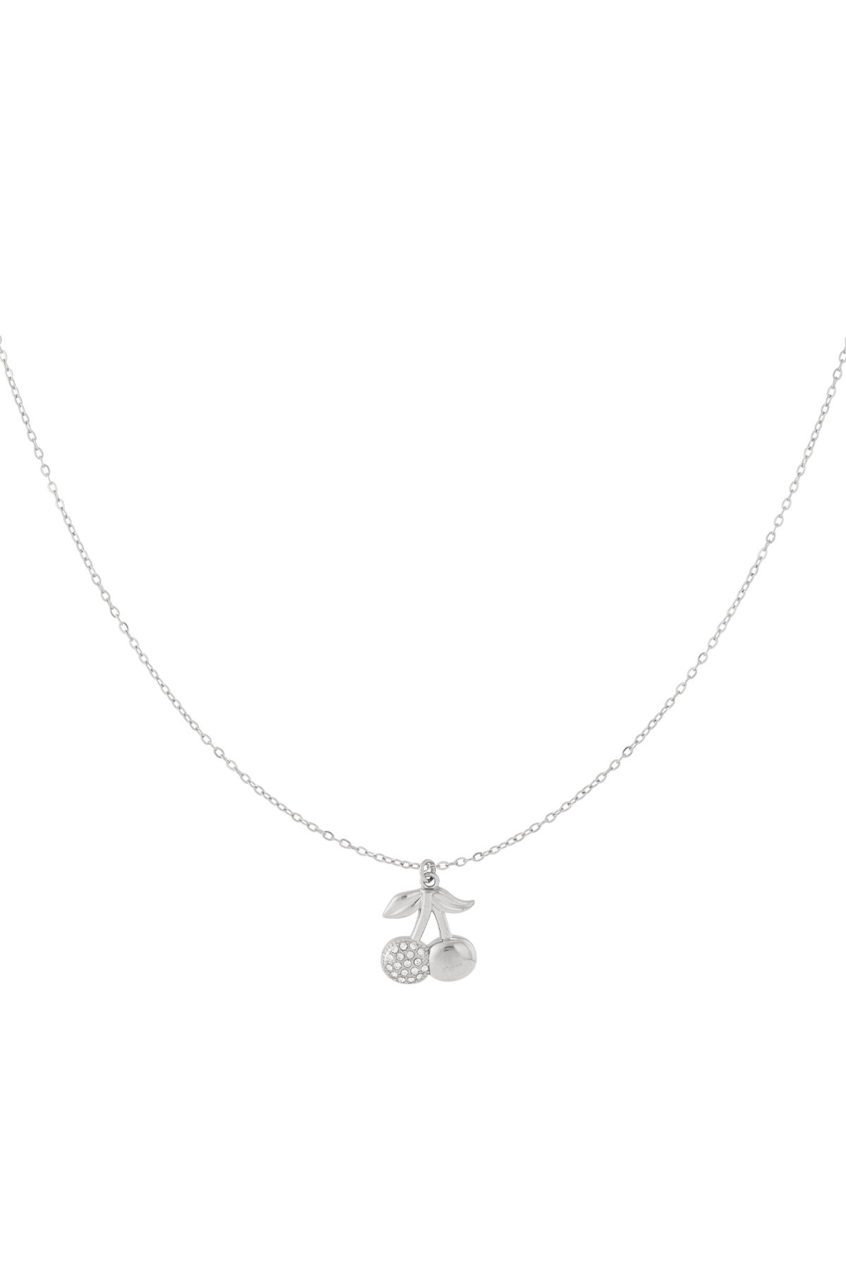 Glitter cherry necklace Picture3