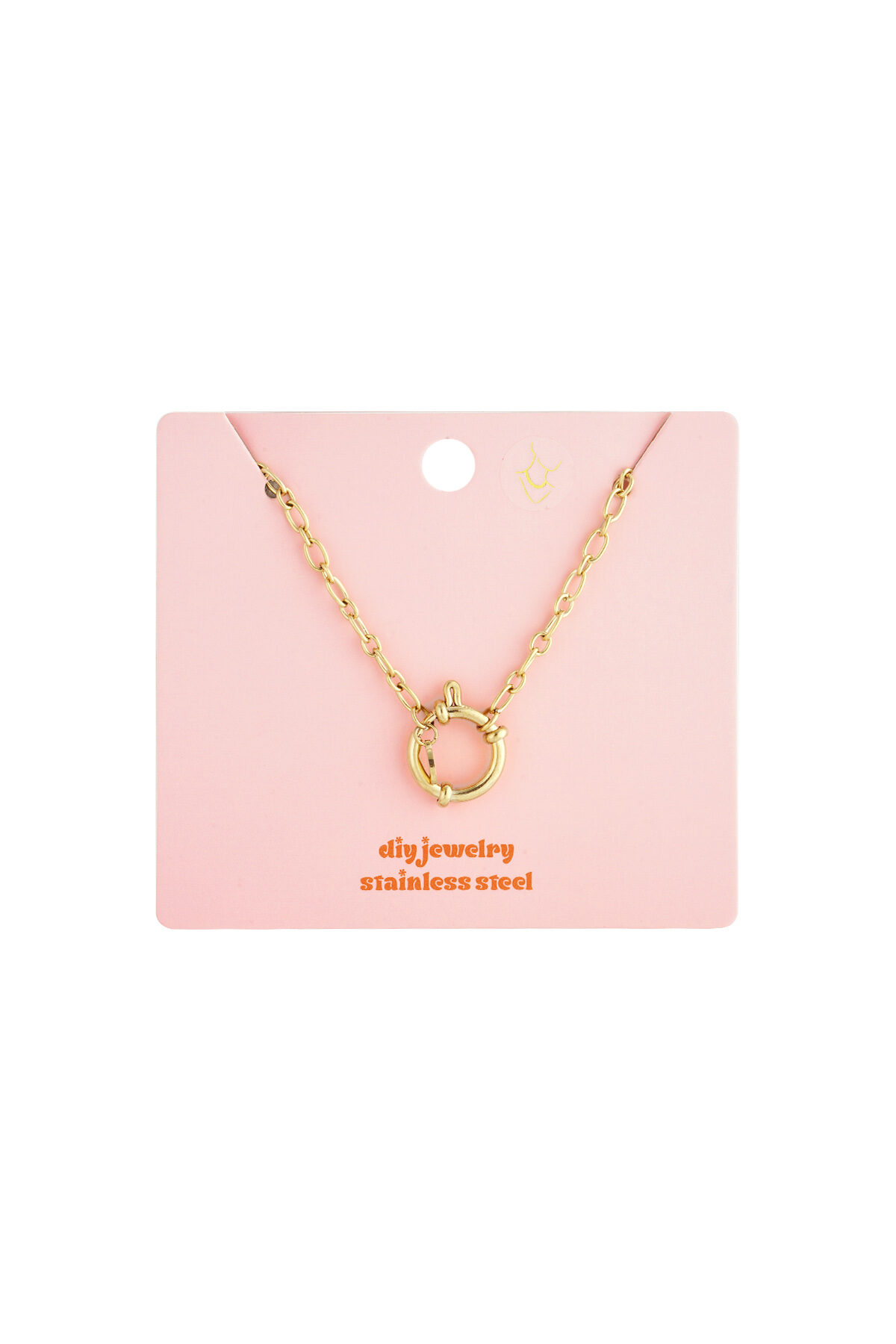 Stainless Steel Chain Necklaces Chain DIY Daily Simple Series Women's jewelry Picture3